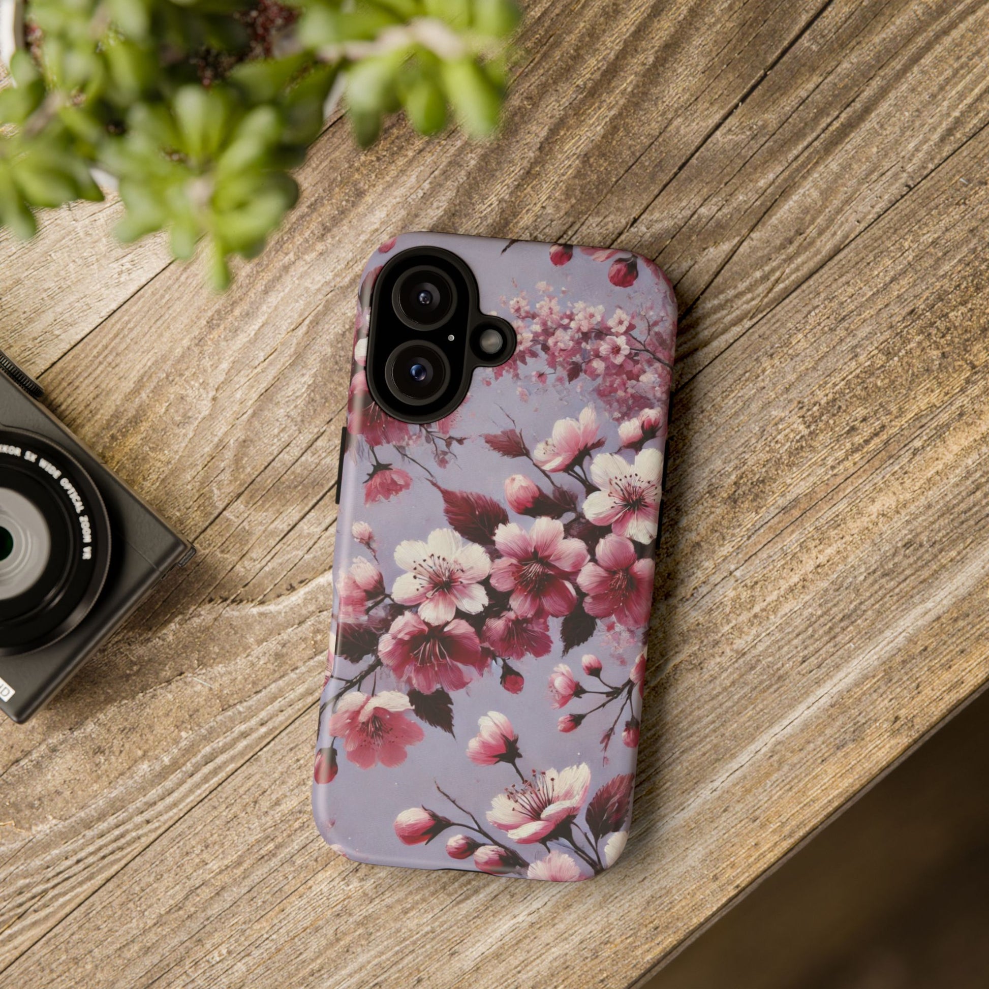 Lavender Floral Phone Case | Fall-Inspired Protective Cover for iPhone, Samsung & Pixel – Perfect Gift for Her