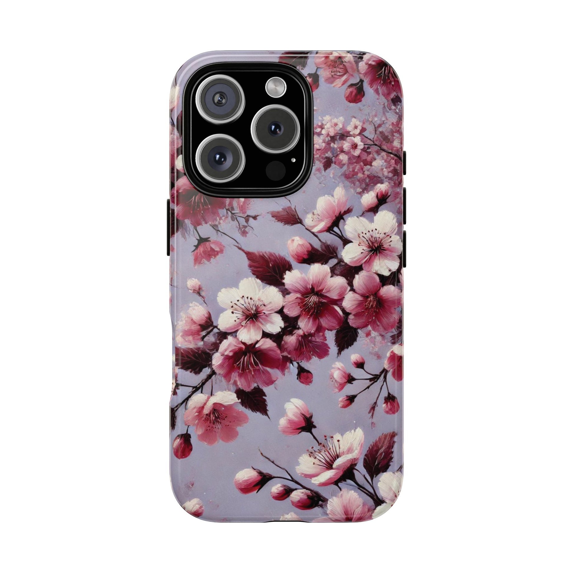 Lavender Floral Fall Phone Case for iPhone 16 pro15 14 13 12  21 23 Samsung, and Pixel | Stylish Protective Cover Gift for Her Perfect for Floral Lover - MRSBYVALLE