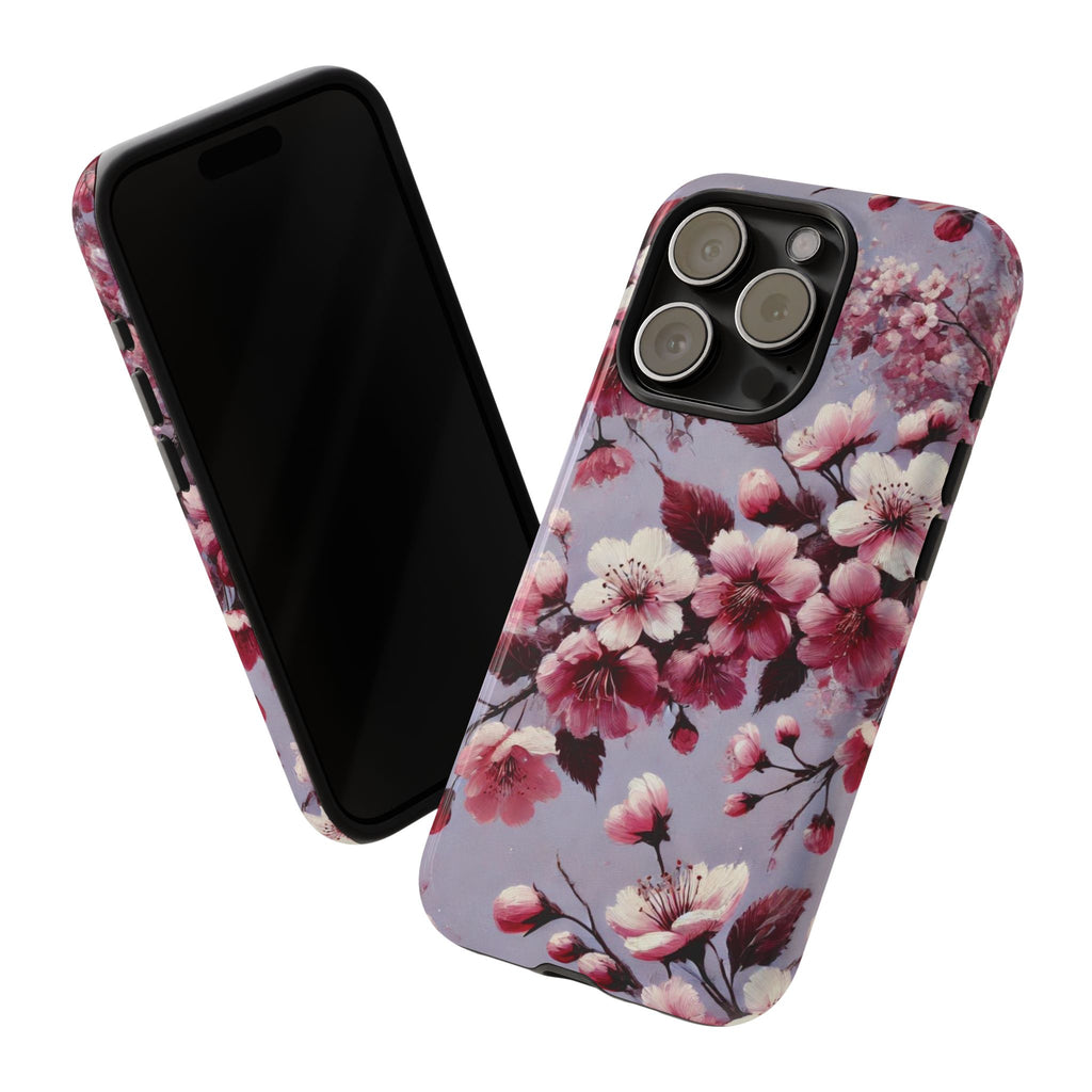 Lavender Floral Phone Case | Fall-Inspired Protective Cover for iPhone, Samsung & Pixel – Perfect Gift for Her