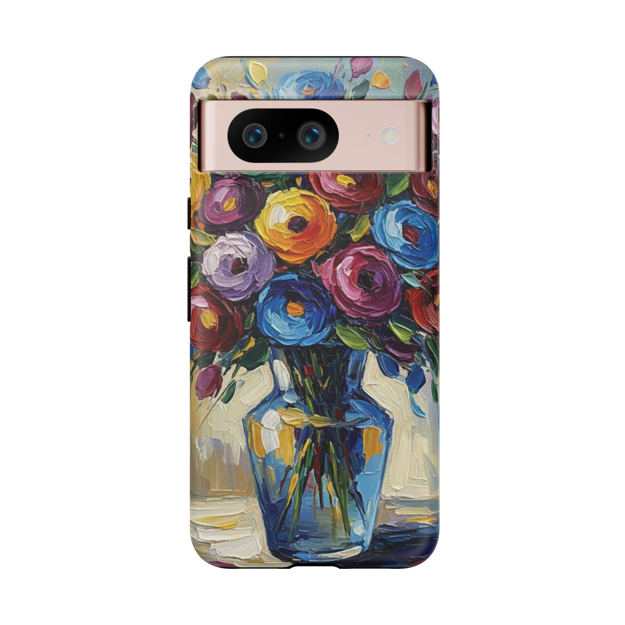 Floral Luxury Oil Painting Illusion Tough Case — Floral Art Phone Case for Art Lovers