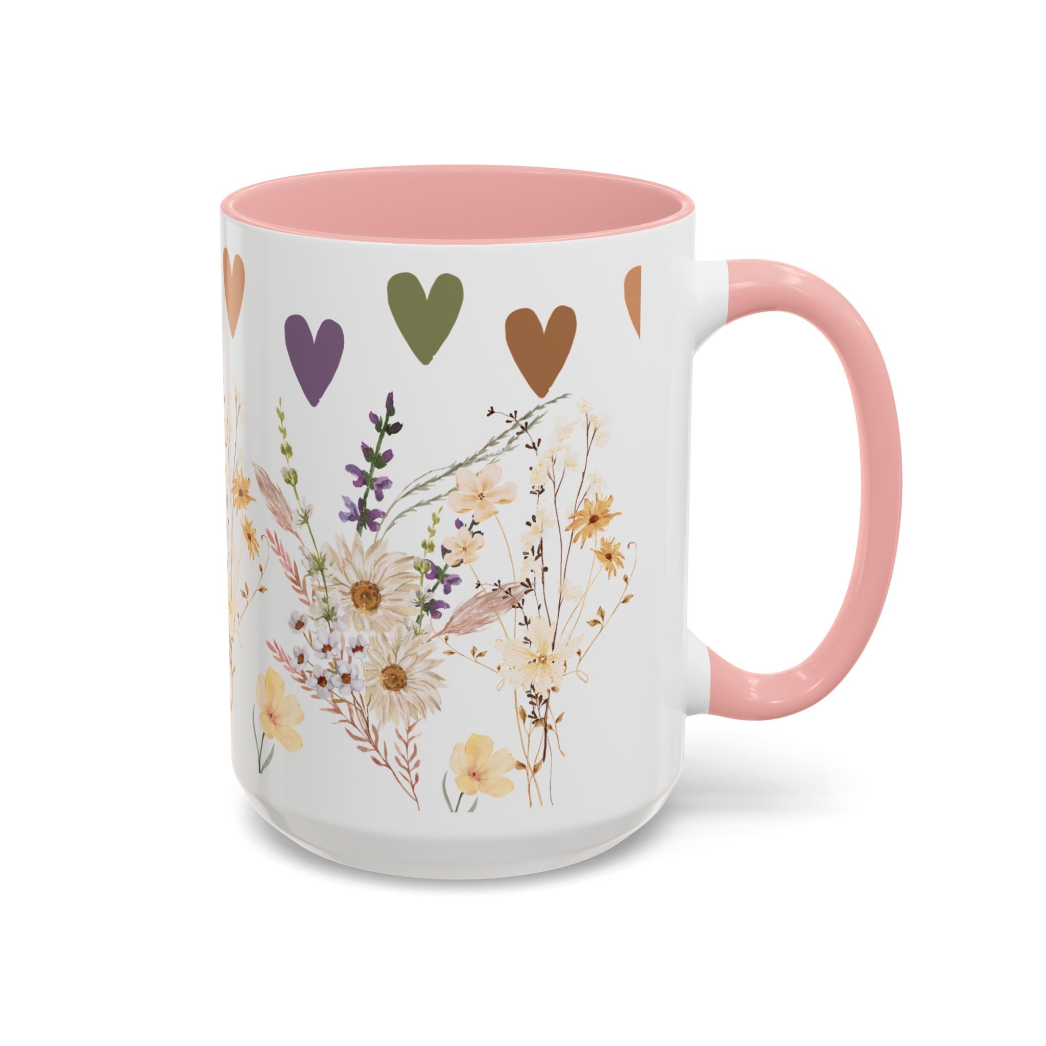 Tasse en céramique Wildflower – Cadeau élégant pour les amateurs de café ou de thé – Parfait pour la fête des mères, les anniversaires et pour ajouter du charme à toute cuisine.