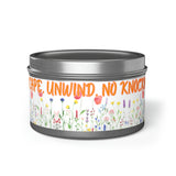 New House Bloom & Glow Elegant Floral Aromas in 4oz/8oz Tin Candles Essence of Nature Collection Unveil Serenity Romance with Exquisite Botanical Scents. Pure Harmony & Grace..