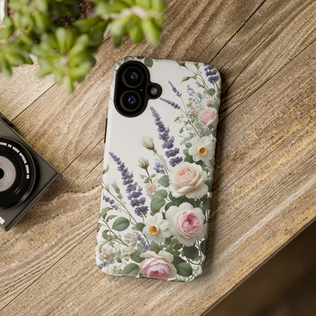 Boho Floral Fall Phone Case for iPhone 16 pro15 14 13 12  21 23 Samsung, and Pixel | Stylish Protective Cover Gift for Her Perfect for Floral Lover