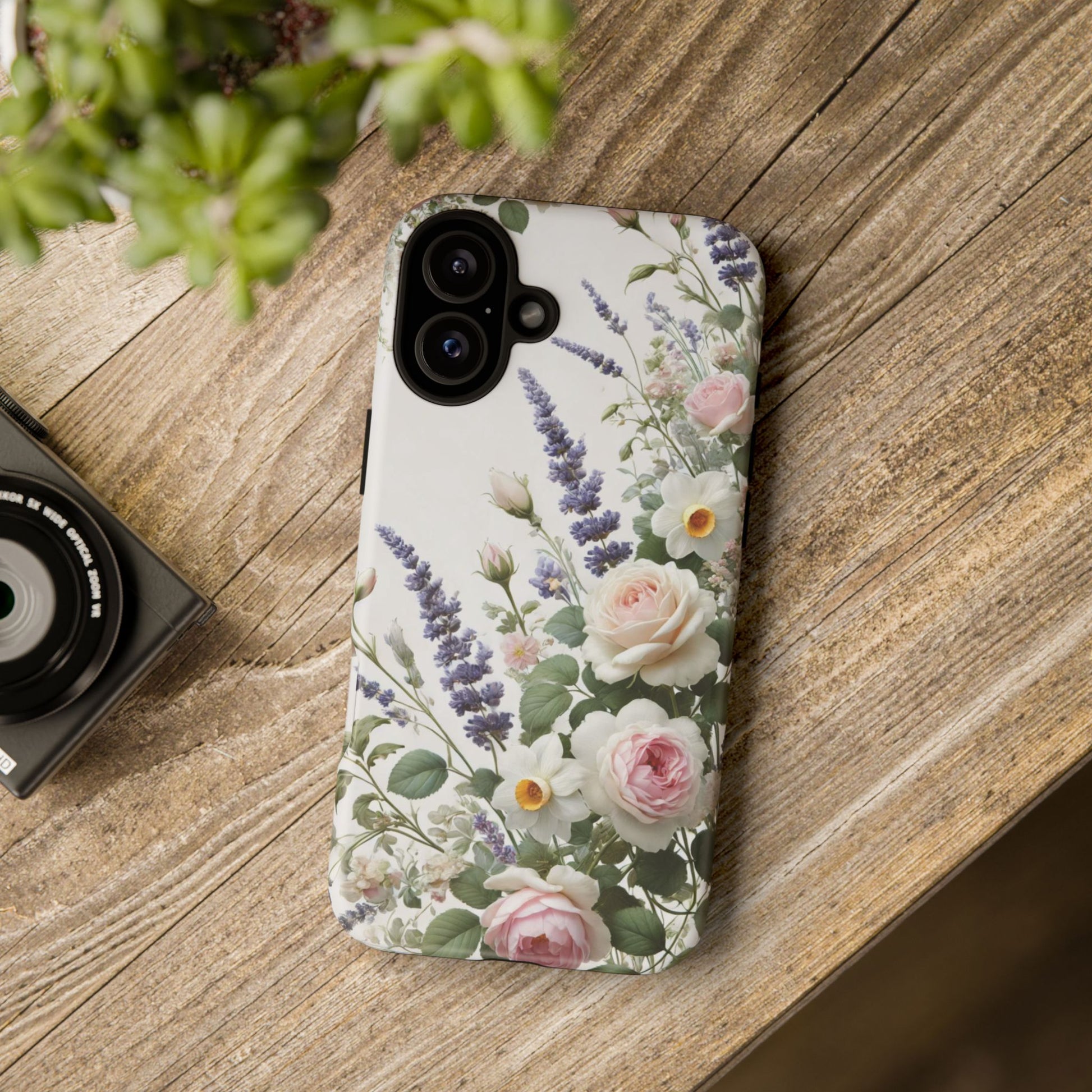 Boho Floral Fall Phone Case for iPhone 16 pro15 14 13 12  21 23 Samsung, and Pixel | Stylish Protective Cover Gift for Her Perfect for Floral Lover