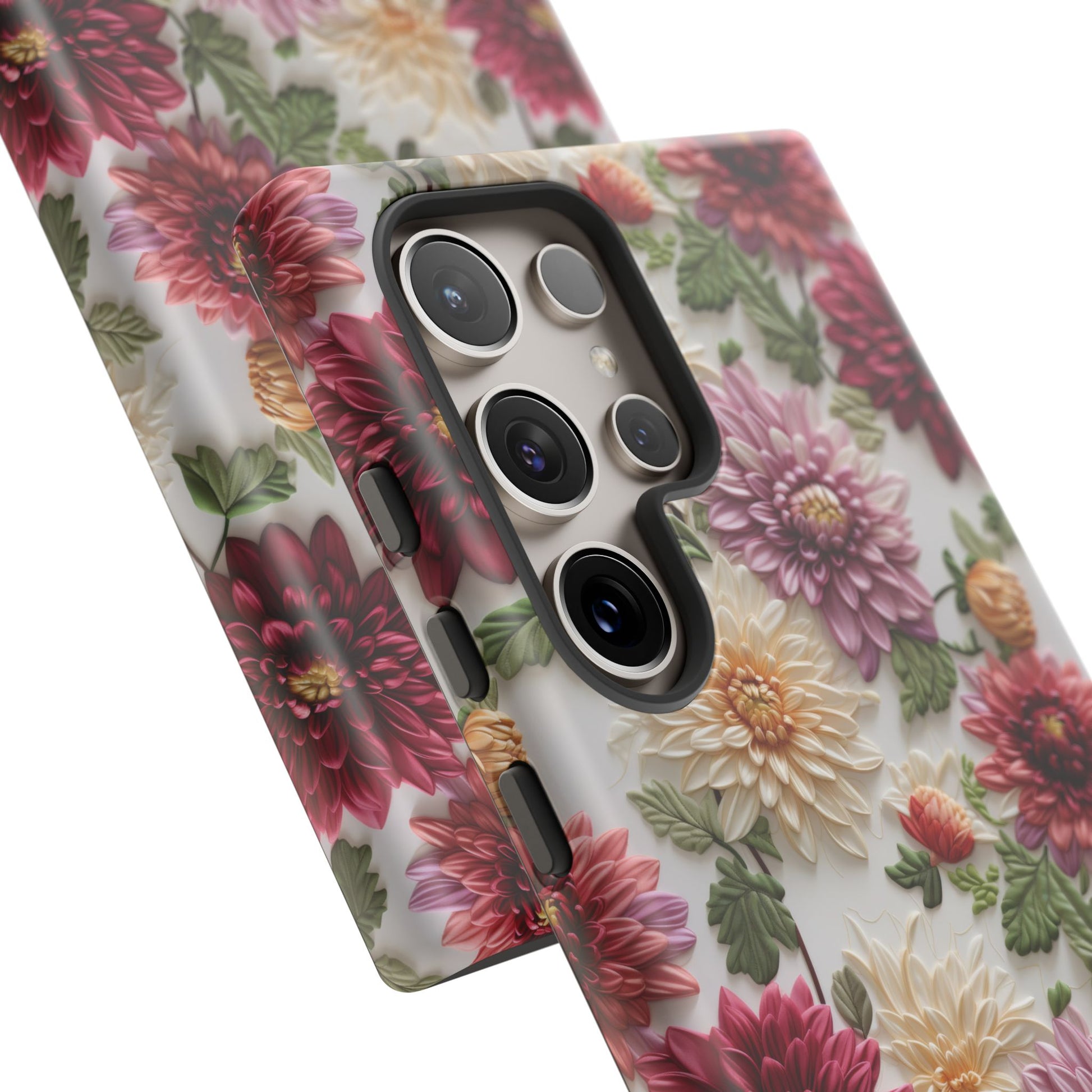 Floral Fall Phone Case for iPhone 16 pro15 14 13 12  21 23 Samsung, and Pixel | Stylish Protective Cover Gift for Her Perfect for Floral Lover