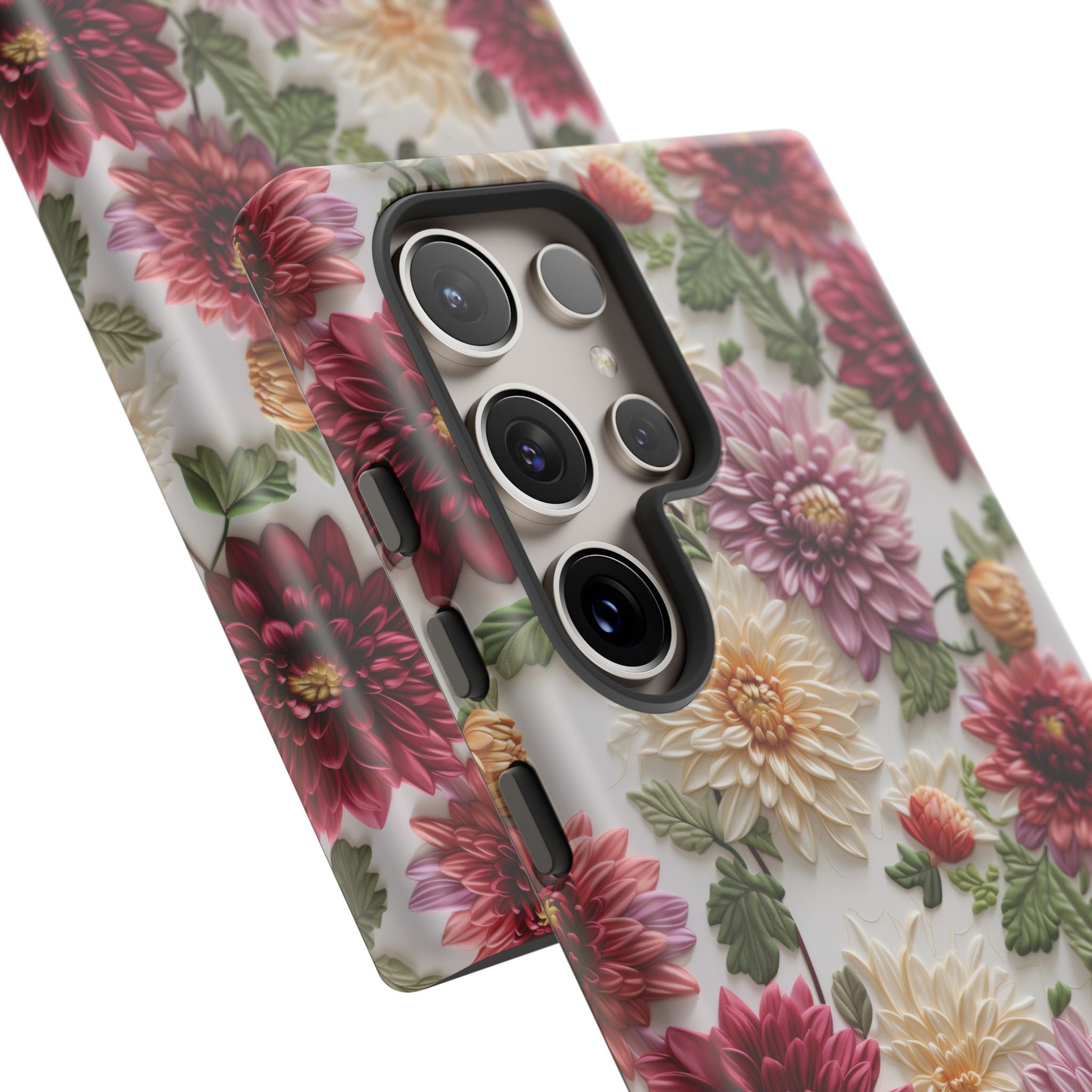 Floral Fall Phone Case for iPhone 16 pro15 14 13 12  21 23 Samsung, and Pixel | Stylish Protective Cover Gift for Her Perfect for Floral Lover