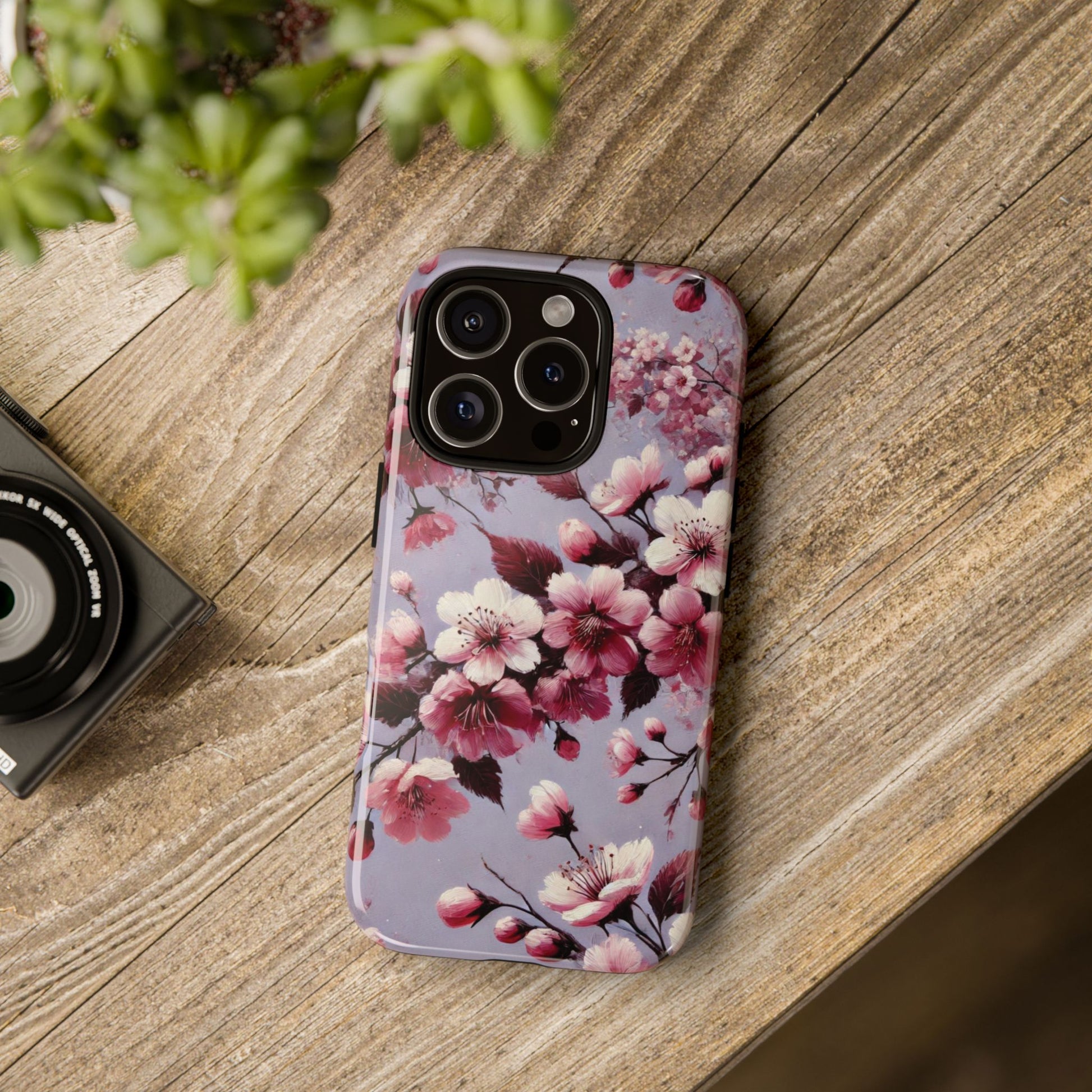 Lavender Floral Phone Case | Fall-Inspired Protective Cover for iPhone, Samsung & Pixel – Perfect Gift for Her