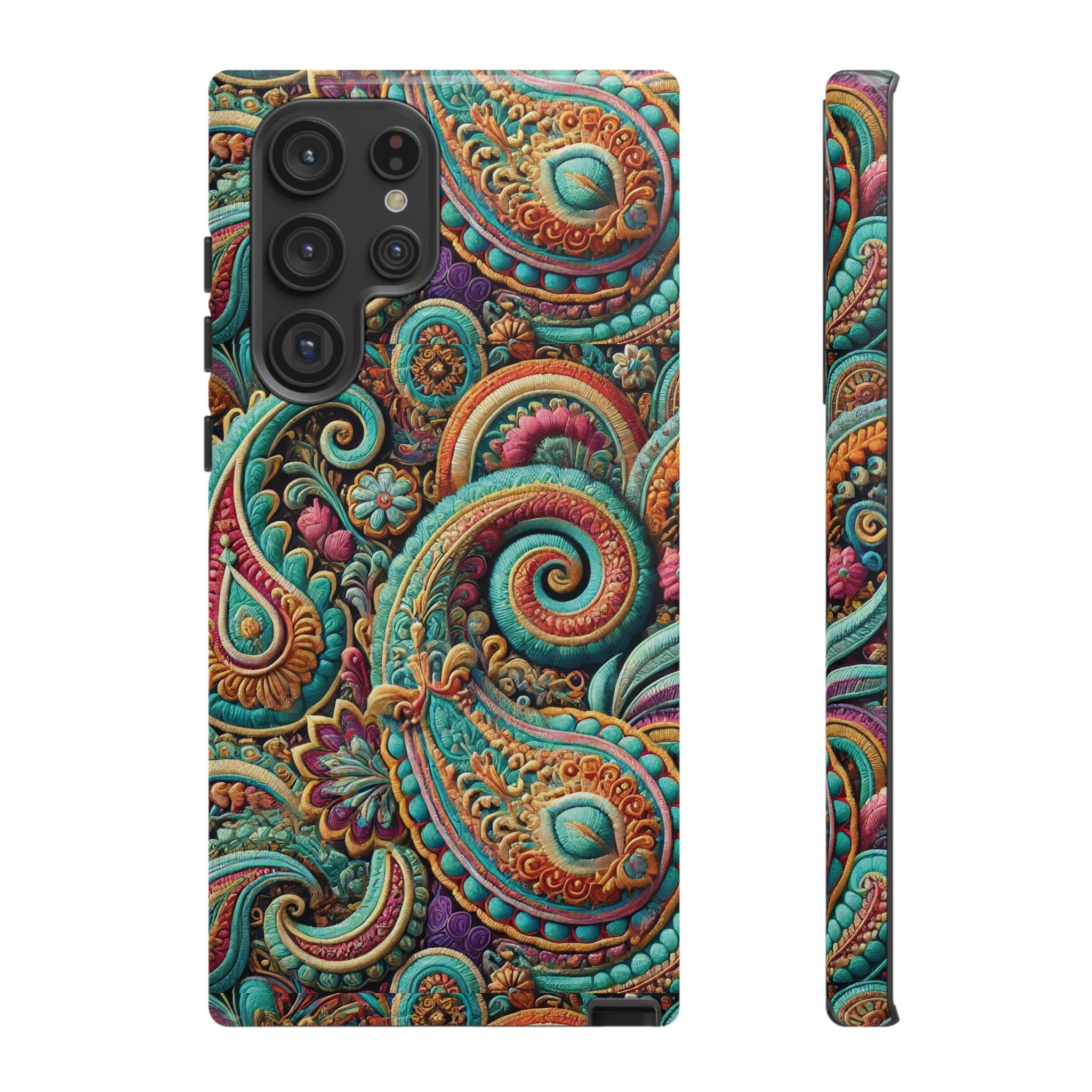 Best Paisley Phone Case Tough, Faithful Phone Cases & Religious iPhone Accessories: Protect Your Device & Show Perfect Gift for Her