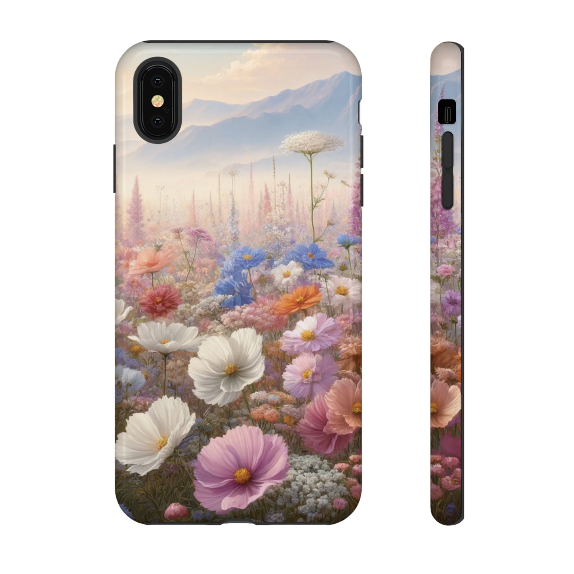 Phone Case Floral Boho Luxury Tough Case Floral Elegant Durable Stylish for Modern Devices iPhone 15, Samsung iPhone Samsung Accessory Gift for Her.
