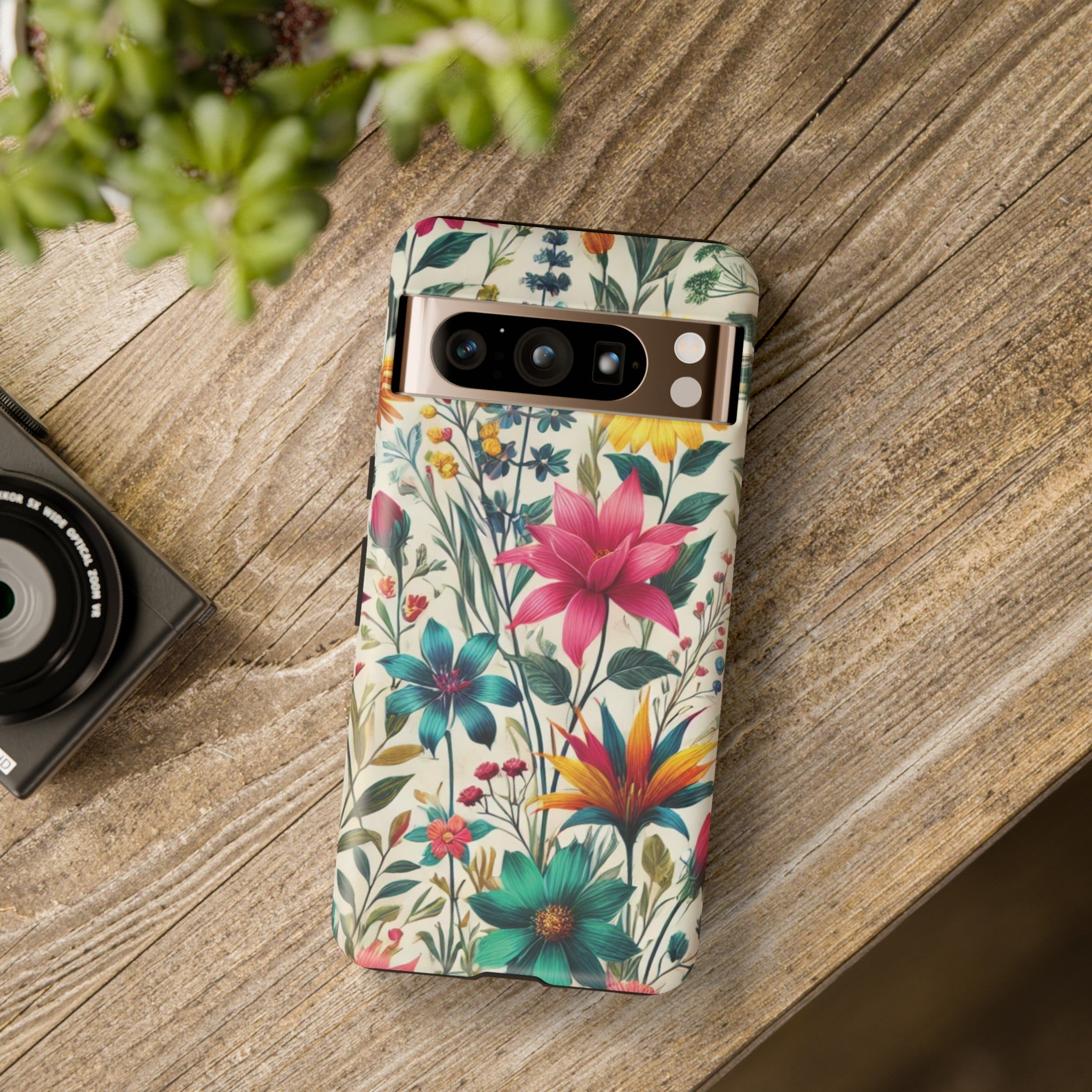 Wildflowers Boho Chic Design Phone Case - Stylish, Protective Cover for All Models Gift for Mom Accessory Gift for Her