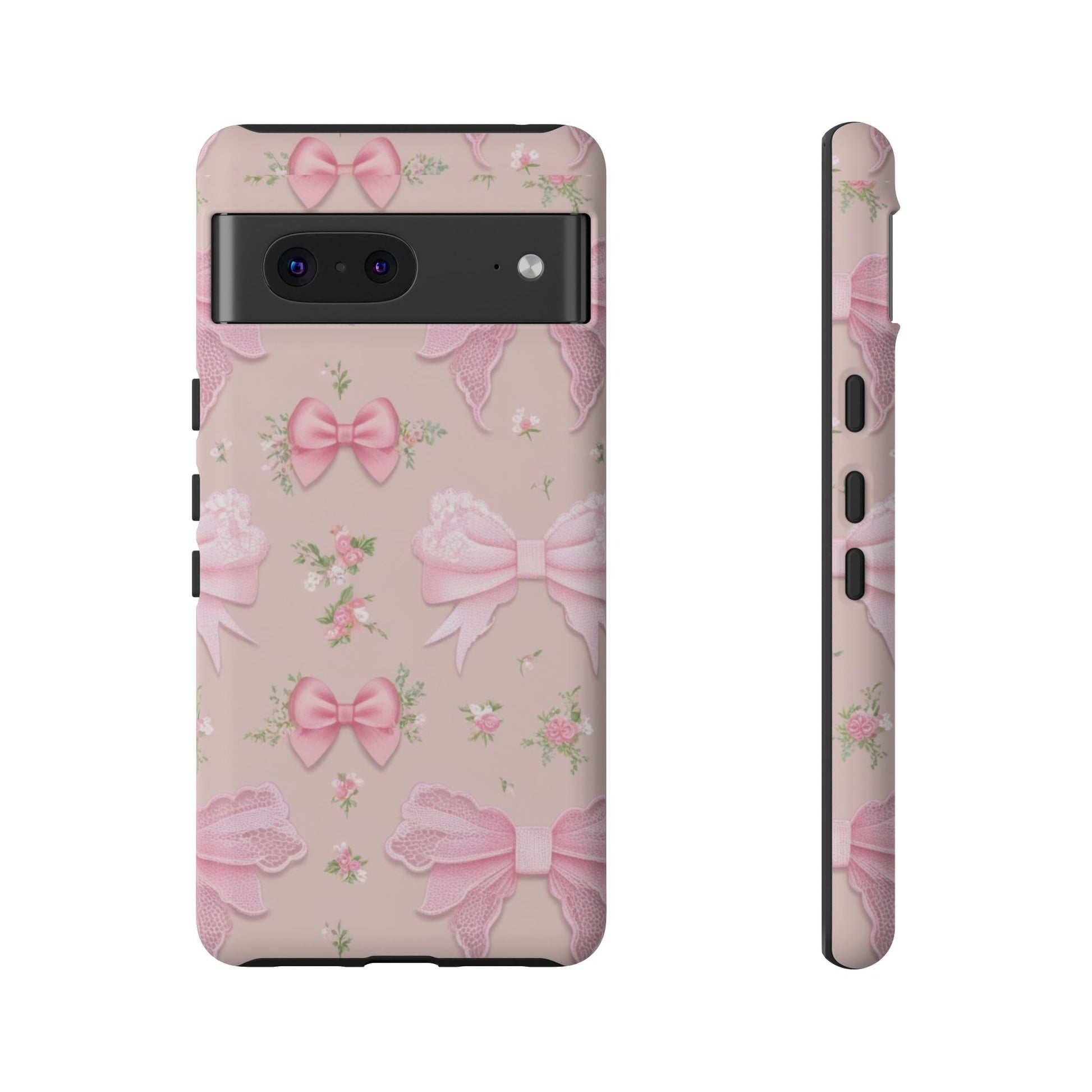 Luxury Pink Bow Phone Case – Cute & Protective Cover for iPhone & Samsung Gift for Her
