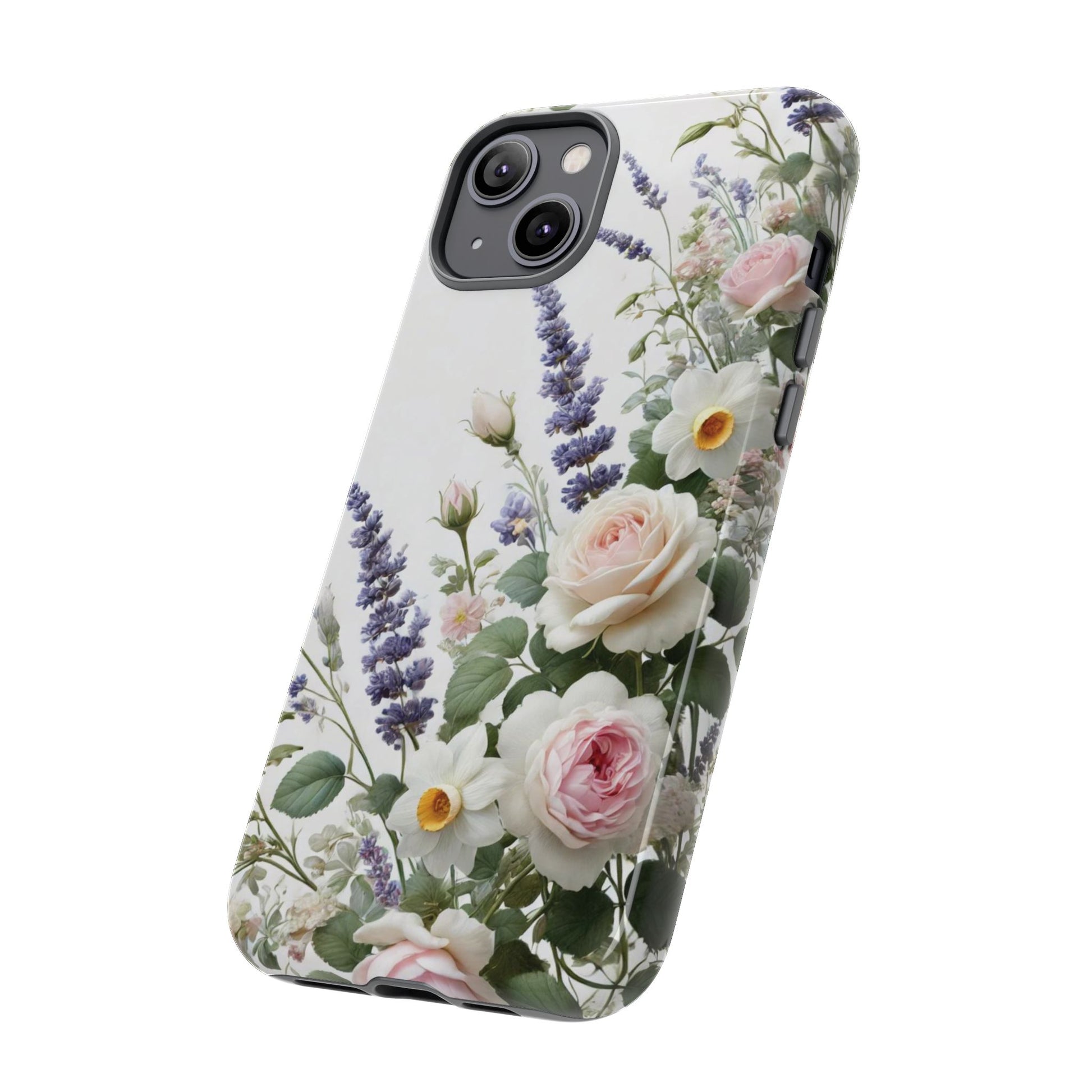 Boho Floral Fall Phone Case for iPhone 17,16  21 23 Samsung, and Pixel | Stylish Protective Cover Gift for Her Perfect for Floral Lover