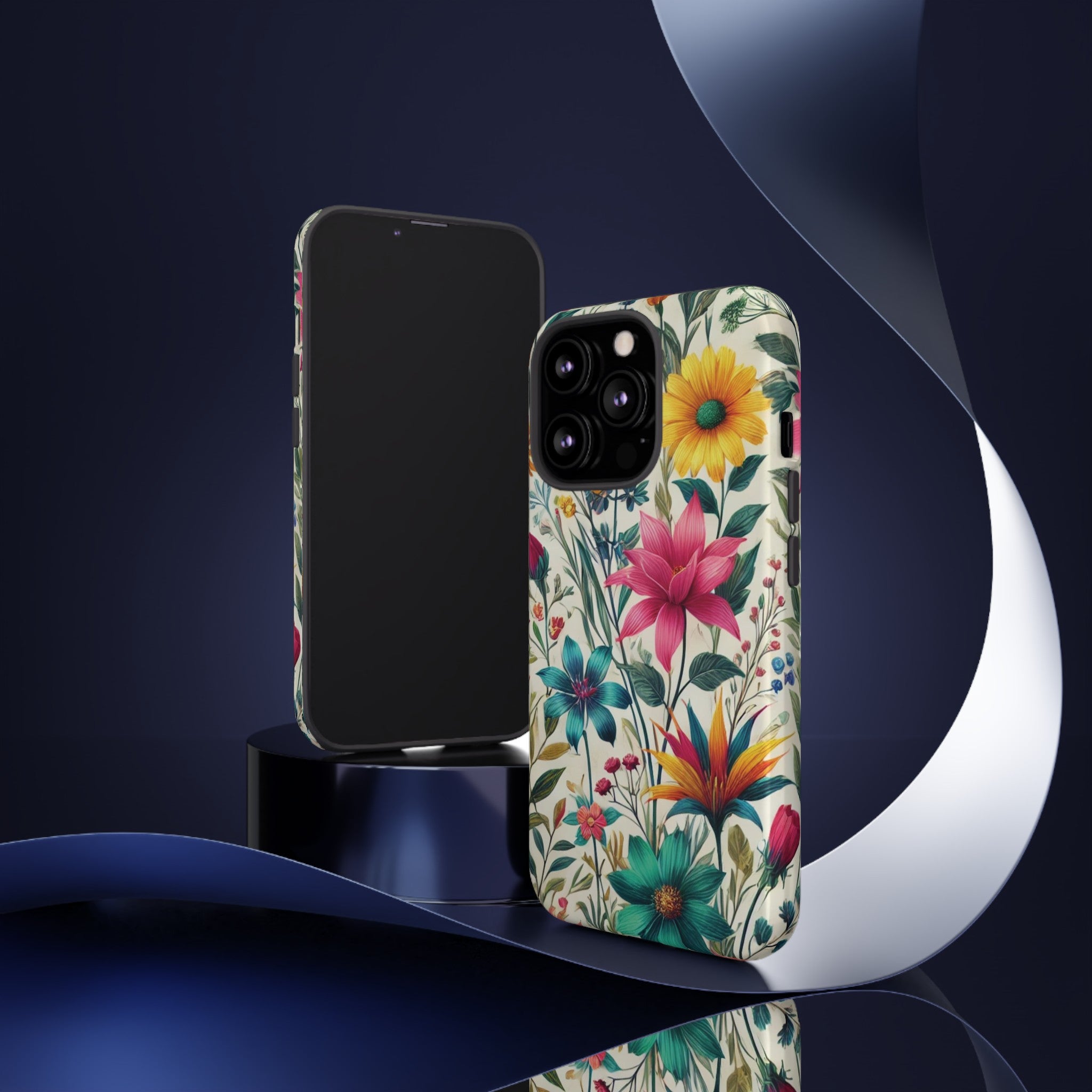 Wildflowers Boho Chic Design Phone Case - Stylish, Protective Cover for All Models Gift for Mom Accessory Gift for Her