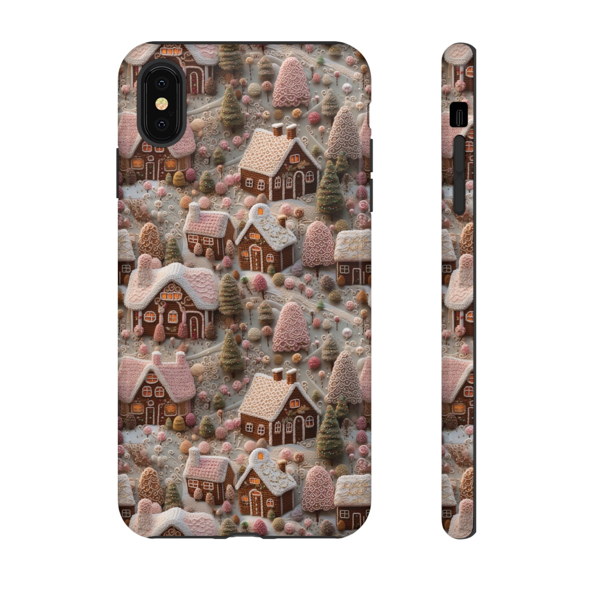 Gingerbread House 3D Phone Case Durable for iPhone Samsung Gift iPhone 15, 14, 13 Samsung Pixel Gift for Mom Accessory Gift for Her