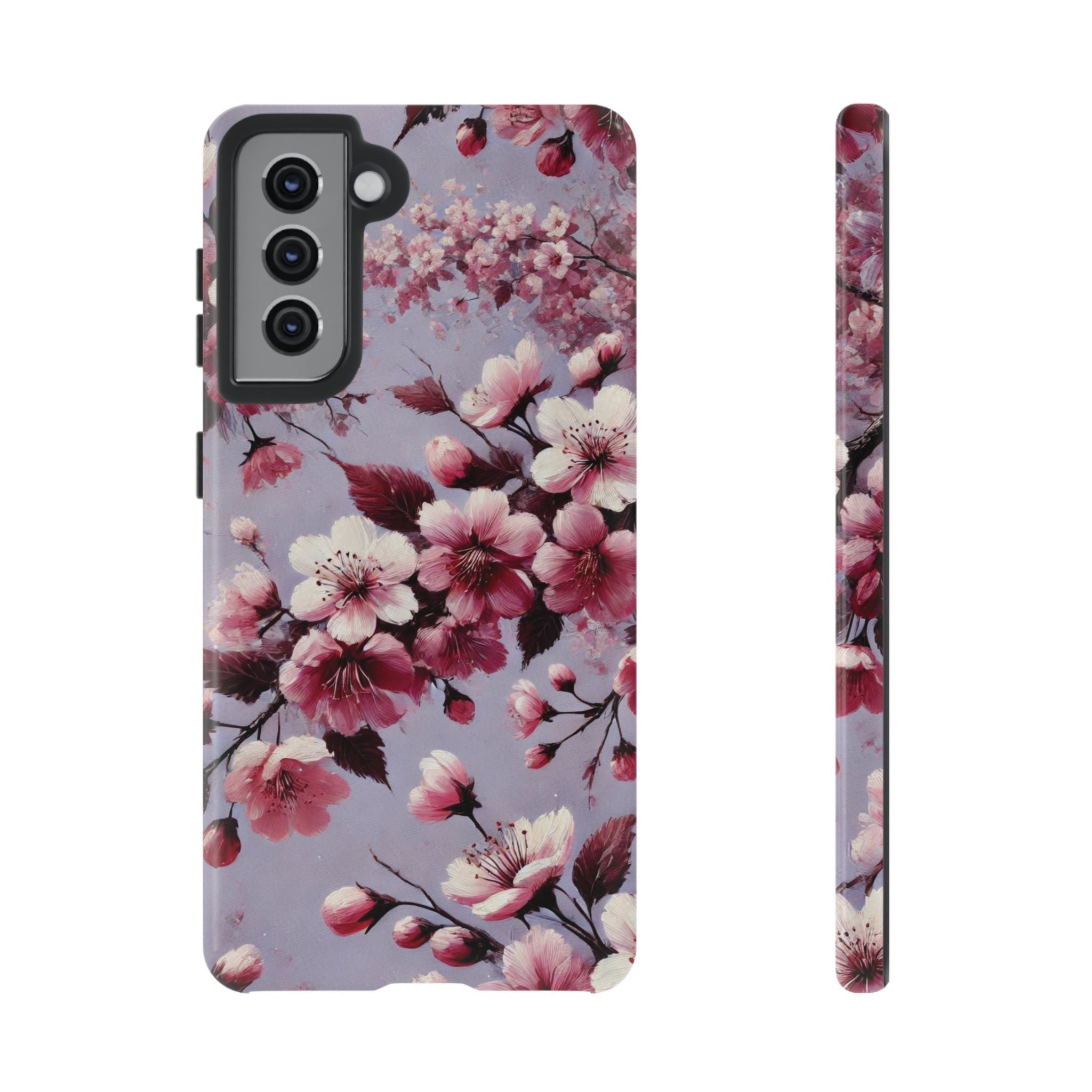 Lavender Floral Phone Case | Fall-Inspired Protective Cover for iPhone, Samsung & Pixel – Perfect Gift for Her