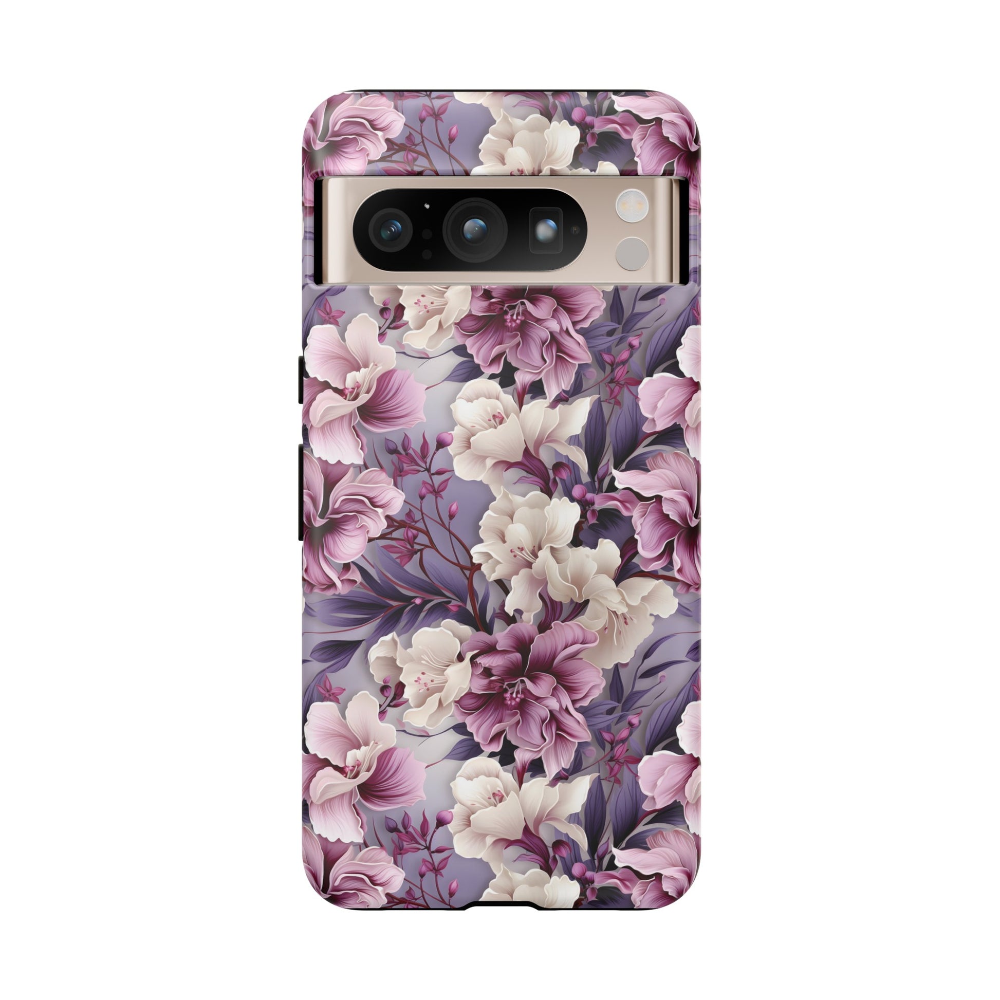 Lavender Flowers Protective Phone Case Gift for Her Phone 15, Samsung iPhone Samsung Gift for Her Case iPhone 15, Samsung