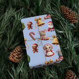 Christmas 3D Illusion Boho Wrapping Paper Stylish Holiday Gift Wrap with Festive Design | Premium Quality, Easy to Cut & Fold | Perfect for Christmas Presents - MRSBYVALLE