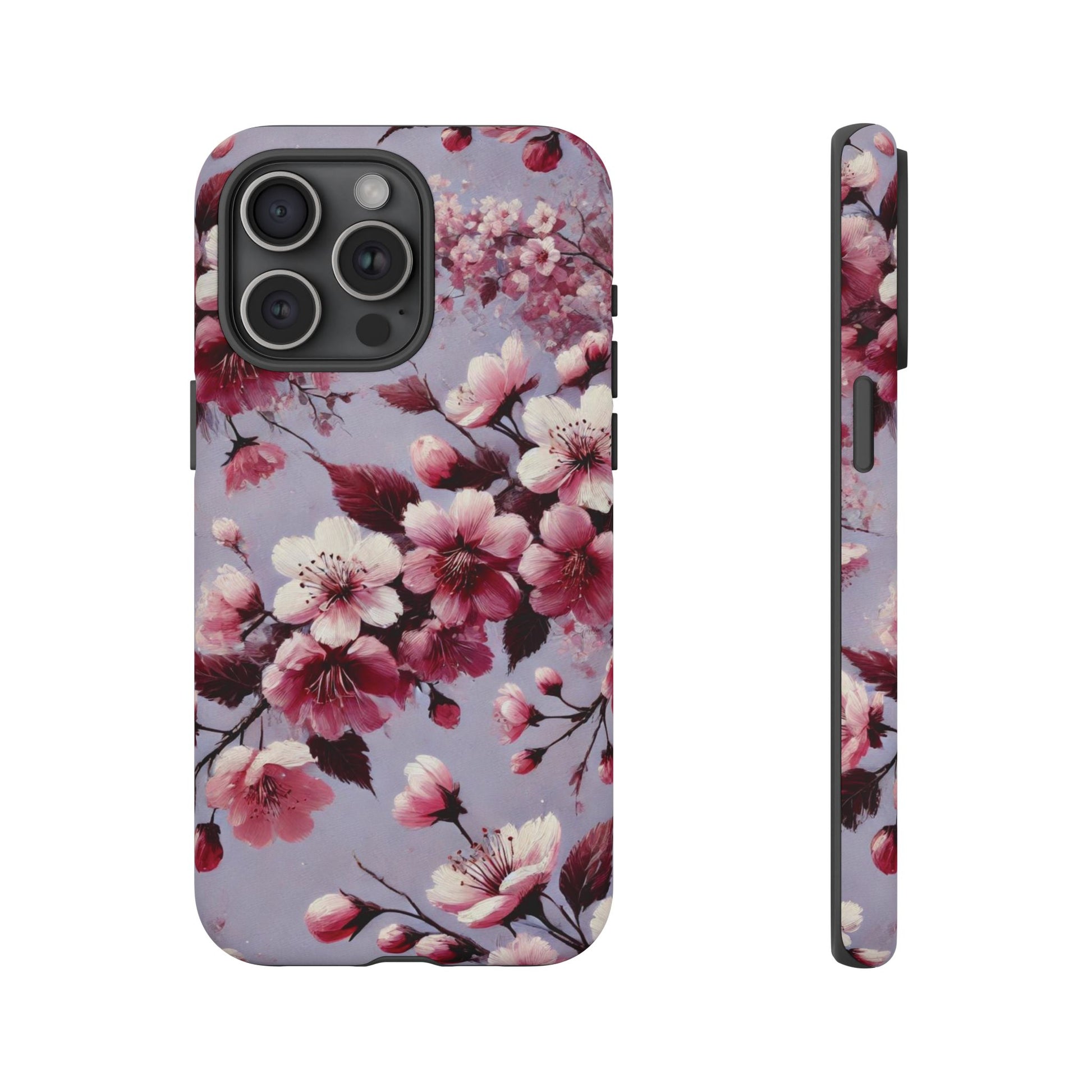 Lavender Floral Phone Case | Fall-Inspired Protective Cover for iPhone, Samsung & Pixel – Perfect Gift for Her