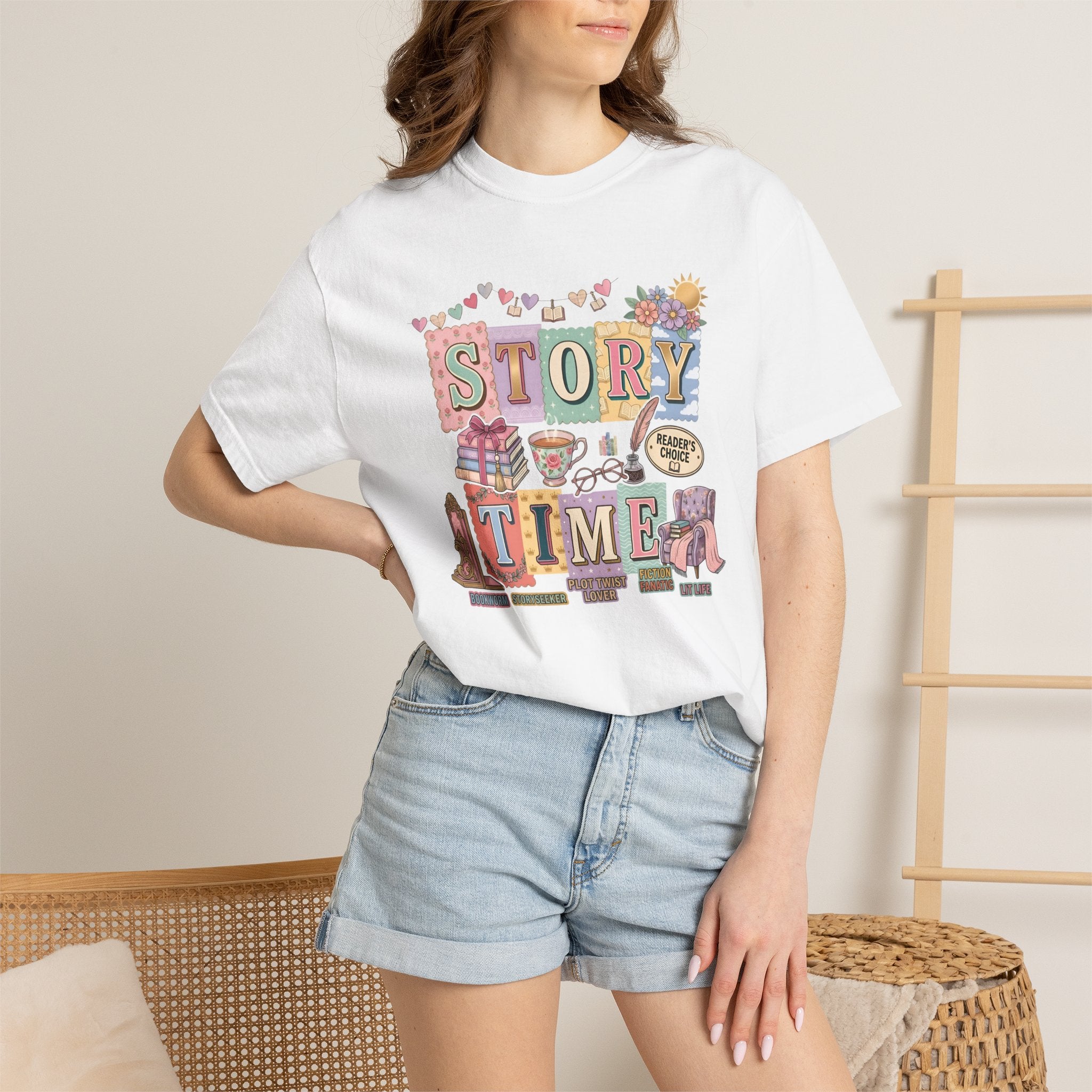 Story Time Book Lover T-Shirt Bedtime Perfect T-shirt Reader