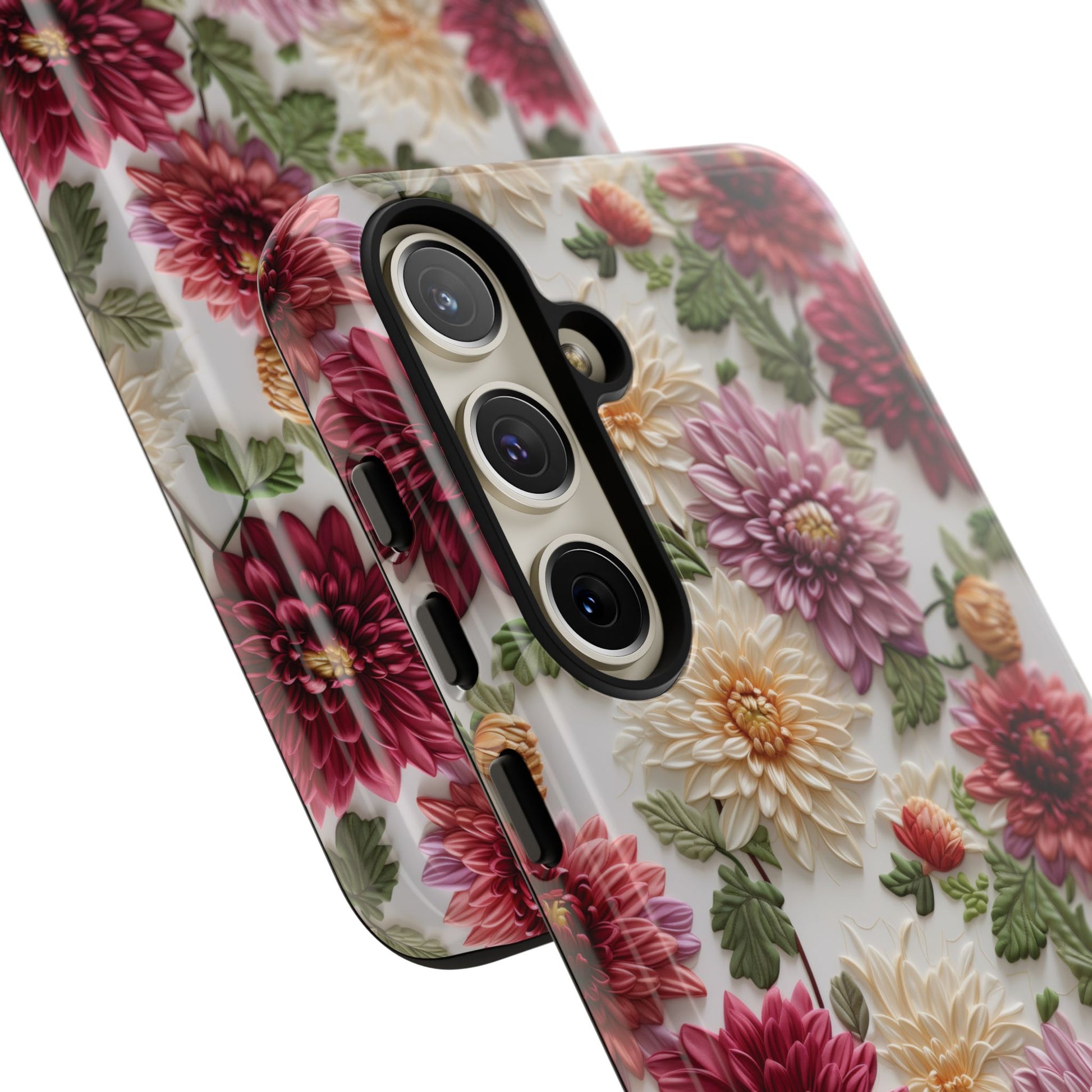 Floral Fall Phone Case for iPhone 16 pro15 14 13 12  21 23 Samsung, and Pixel | Stylish Protective Cover Gift for Her Perfect for Floral Lover