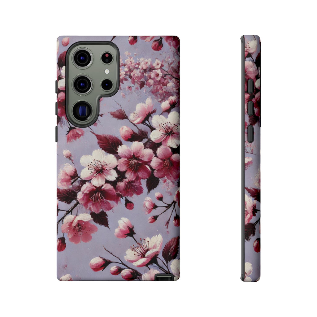 Lavender Floral Phone Case | Fall-Inspired Protective Cover for iPhone, Samsung & Pixel – Perfect Gift for Her