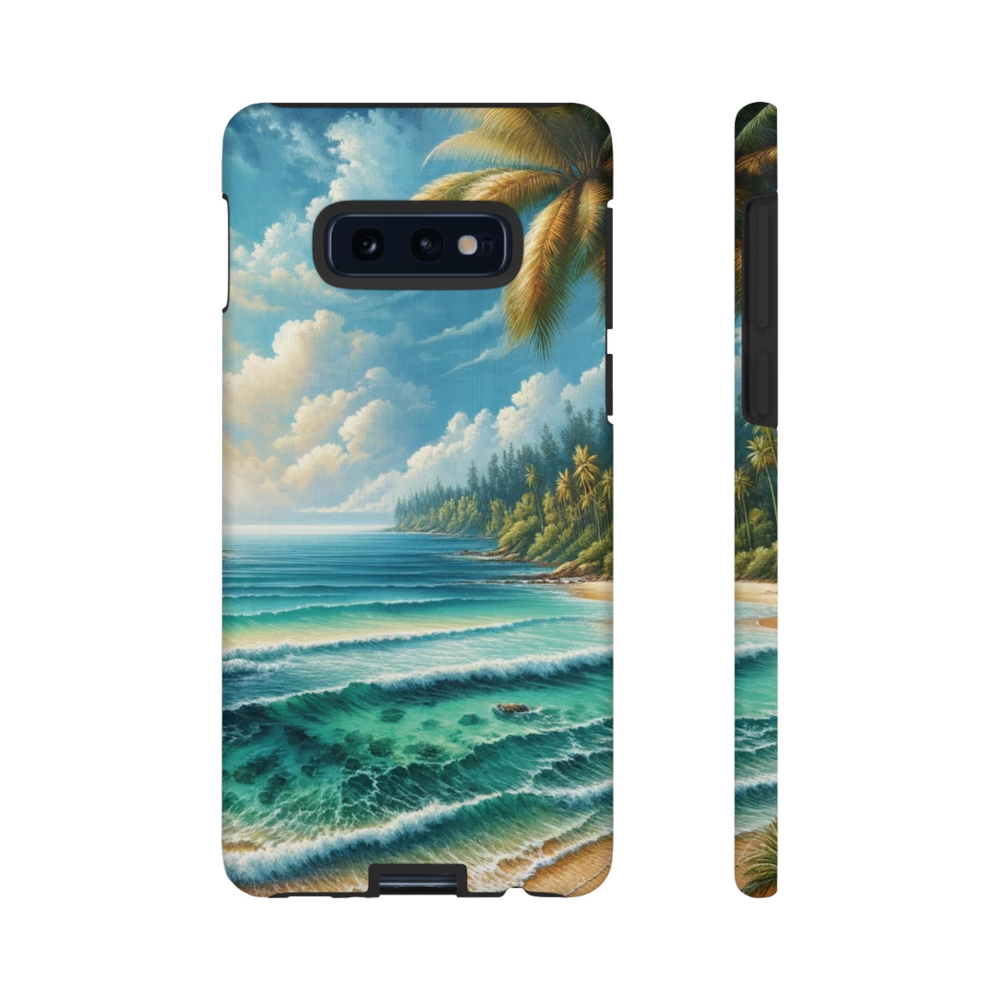 Coastal Serenity Ocean Beach View Protective Phone Case Gift for Her Phone 15, Samsung iPhone Samsung Gift for Her Case iPhone 15, Samsung iPhone Samsung Accessory Gift for Her.
