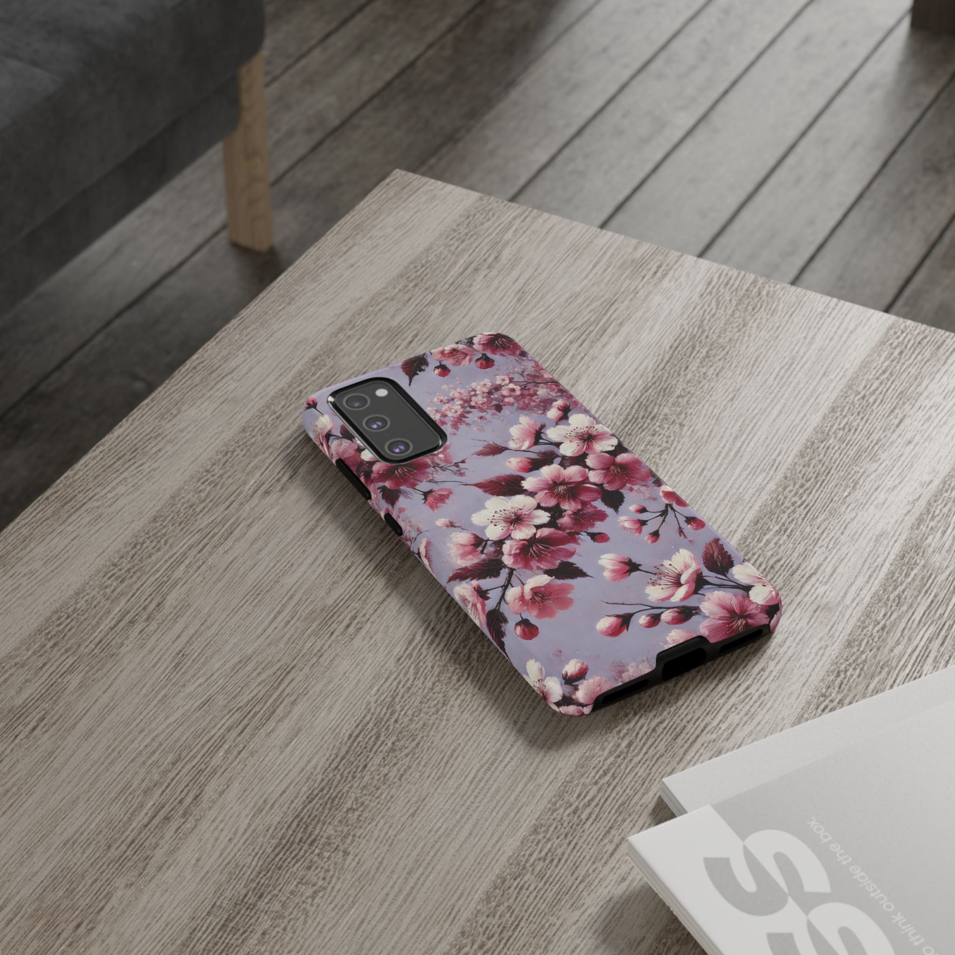 Lavender Floral Fall Phone Case for iPhone 16 pro15 14 13 12  21 23 Samsung, and Pixel | Stylish Protective Cover Gift for Her Perfect for Floral Lover - MRSBYVALLE