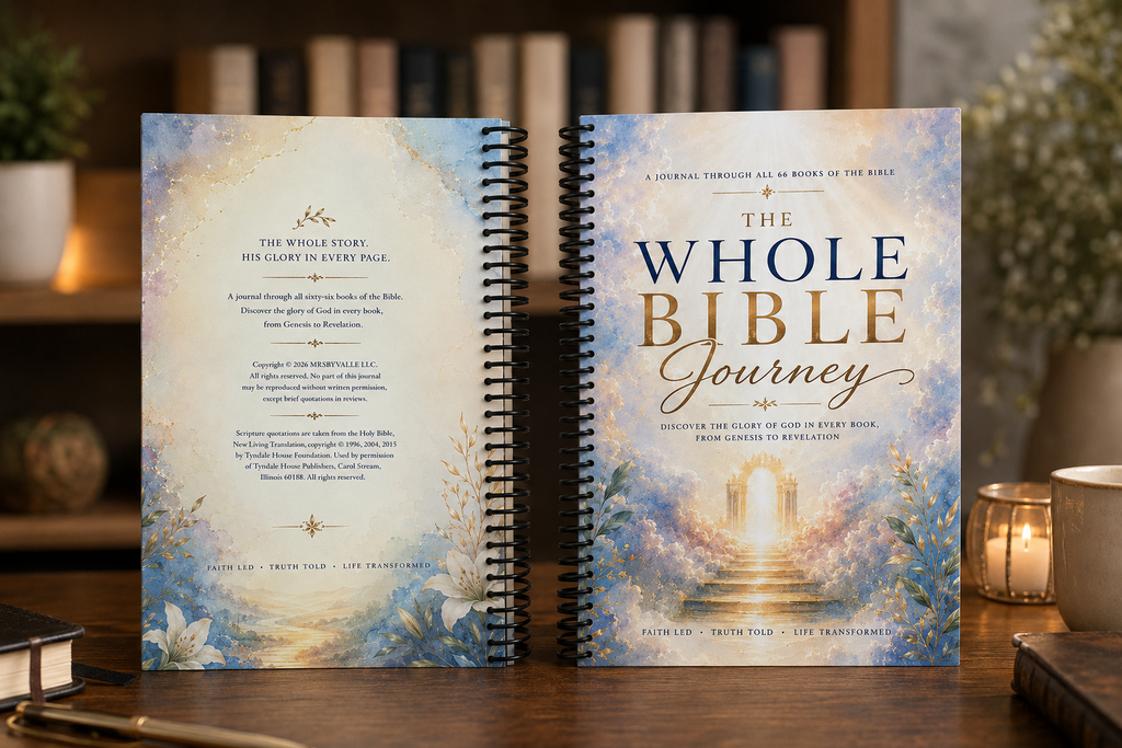 The Whole Bible Journey™ | Bible Study Journal Through All 66 Books of the Bible