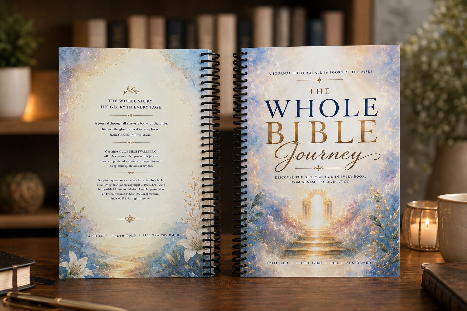 The Whole Bible Journey™ | Bible Study Journal Through All 66 Books of the Bible