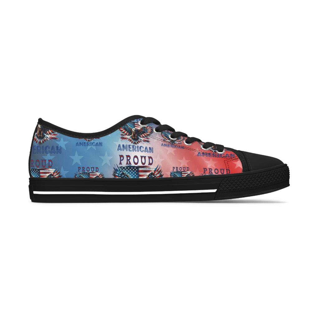 Patriotic American Flag and Eagle Sneakers Step Out in Style with Stunning USA Symbol! Perfect for Everyday Wear and Proud Americans. Durable, High-Quality Footwear Everyday Activities - MRSBYVALLE
