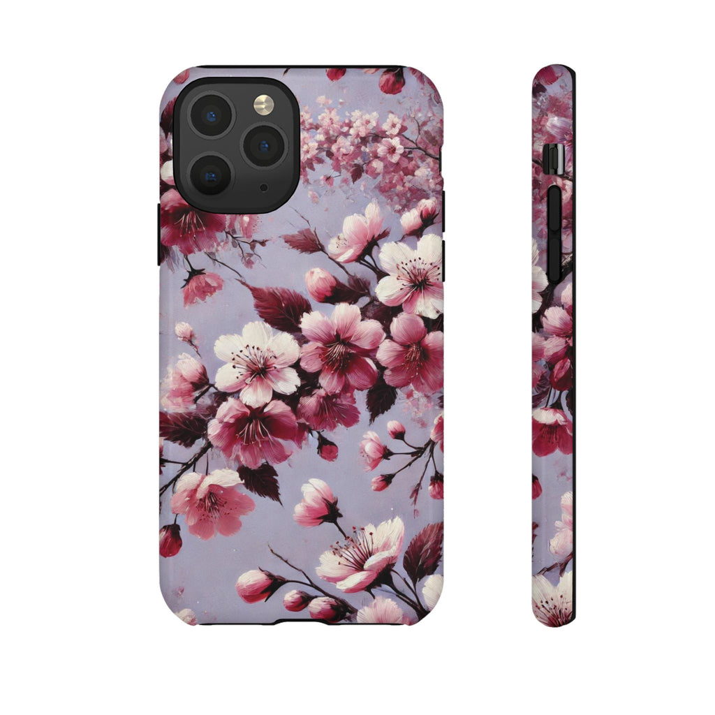 Lavender Floral Phone Case | Fall-Inspired Protective Cover for iPhone, Samsung & Pixel – Perfect Gift for Her