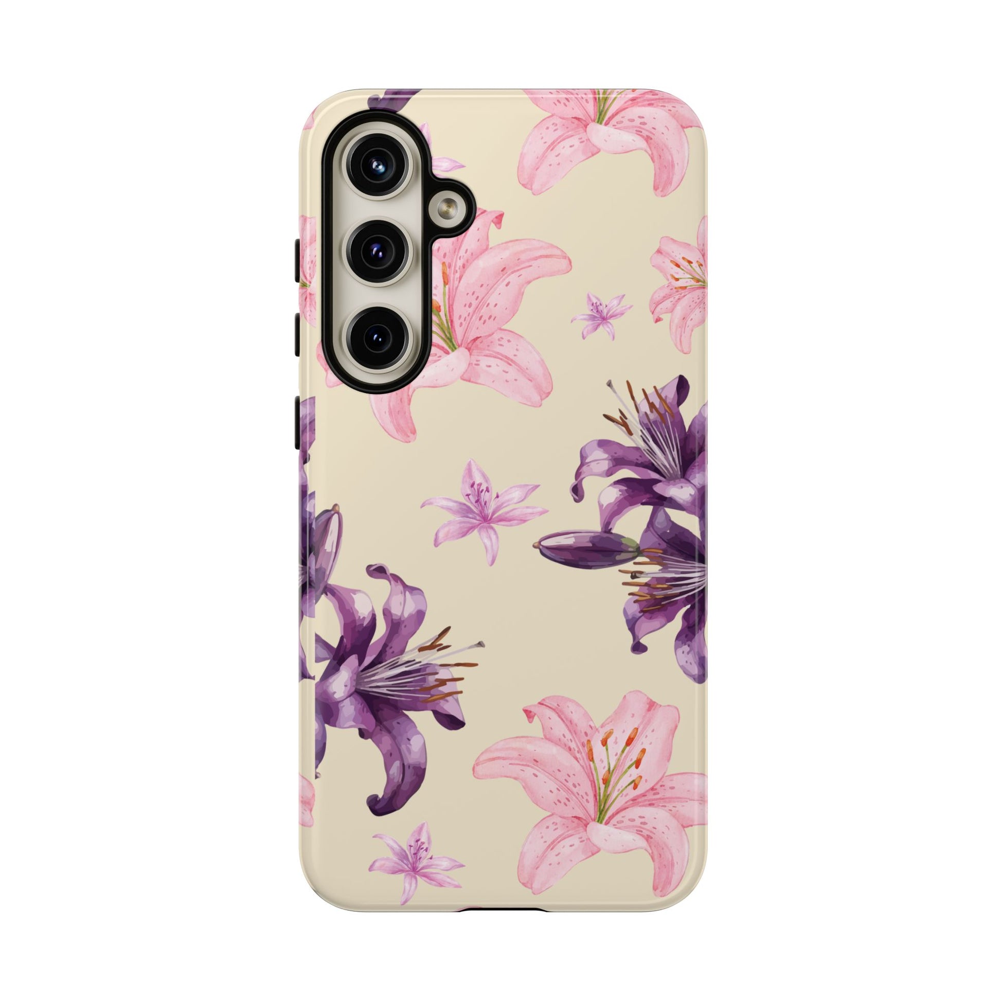 Blooming Tiger Lily Phone Case - Compatible with iPhone, Samsung, and Pixel | Stylish Protective Cover Gift for Her Perfect for Floral Lover