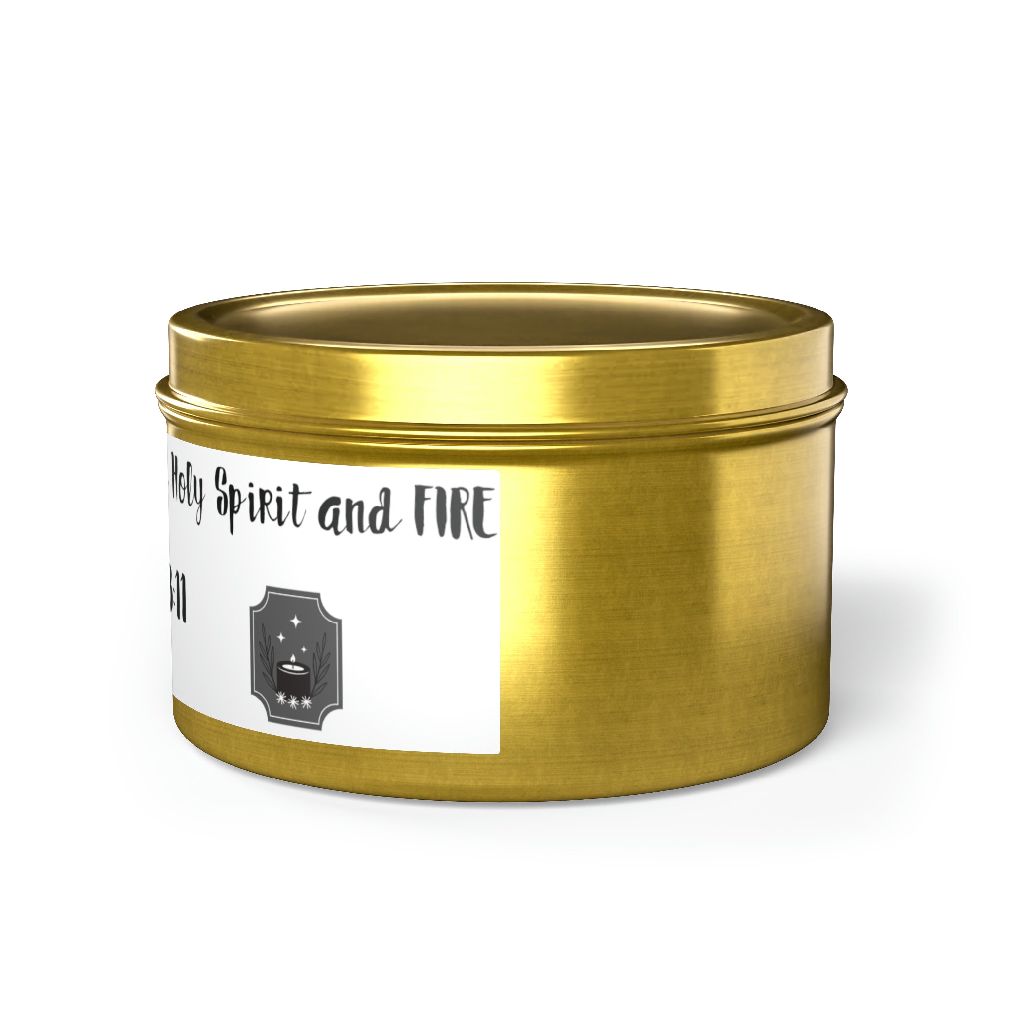 New House Sacred Light Divine Verse Tin Candles Embrace Peace with 4oz/8oz Coconut Soy Wax, Hand-Poured in USA. Lead-Free Wick, 20-40hr Burn. Evergreen, Vanilla, More Spiritual Ambiance Awaits Pure Harmony Grace..