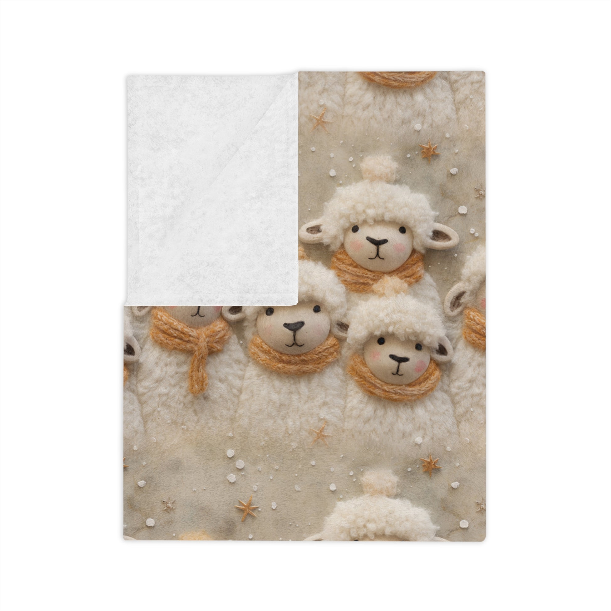 Cozy 3D Illusion Sheep Minky Blanket | Soft and Plush for Ultimate Comfort Perfect for Snuggling, Adding Whimsical Charm to Your Home | Ideal Gift for Animal Lovers and Cozy Nights Throw - MRSBYVALLE