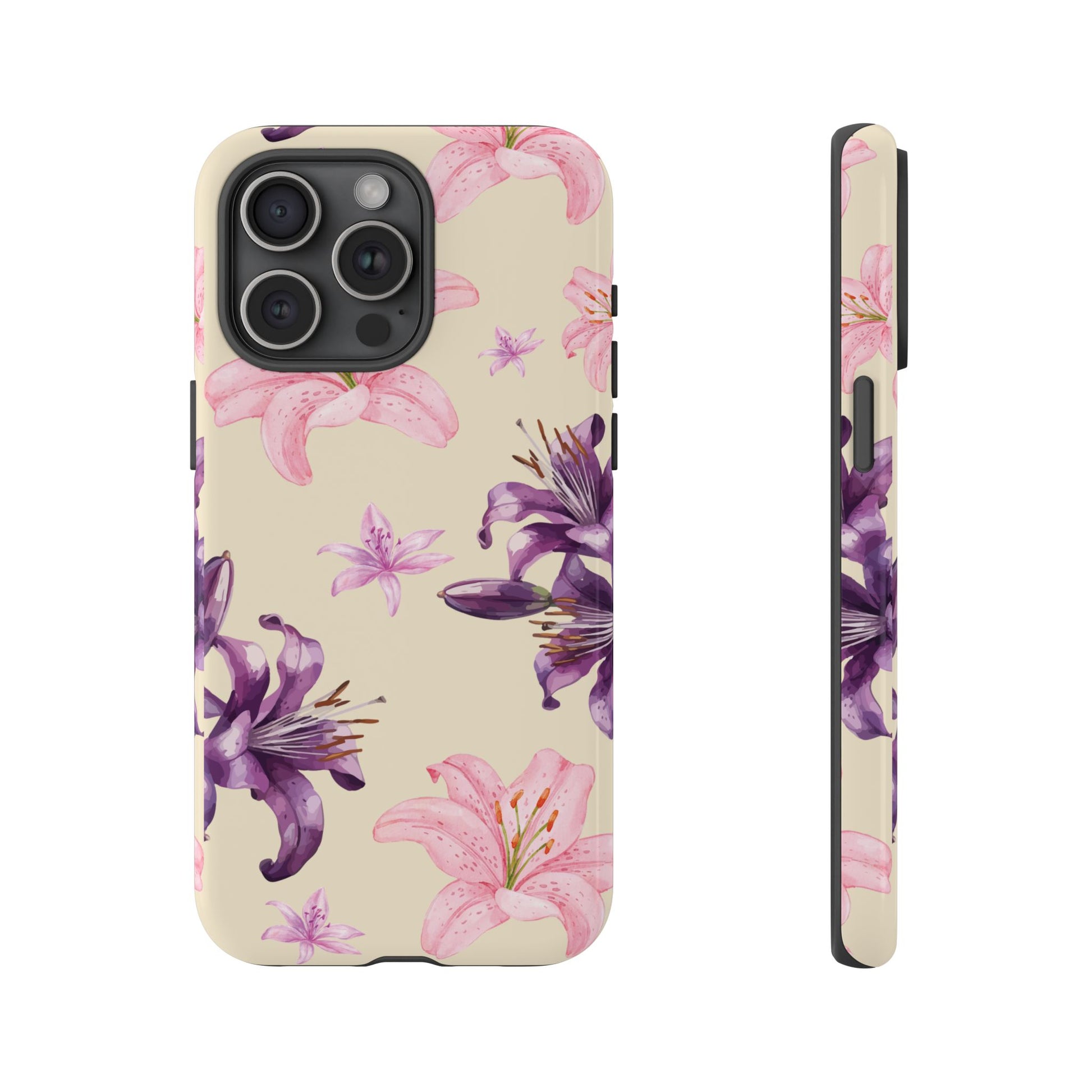 Blooming Tiger Lily Phone Case - Compatible with iPhone, Samsung, and Pixel | Stylish Protective Cover Gift for Her Perfect for Floral Lover