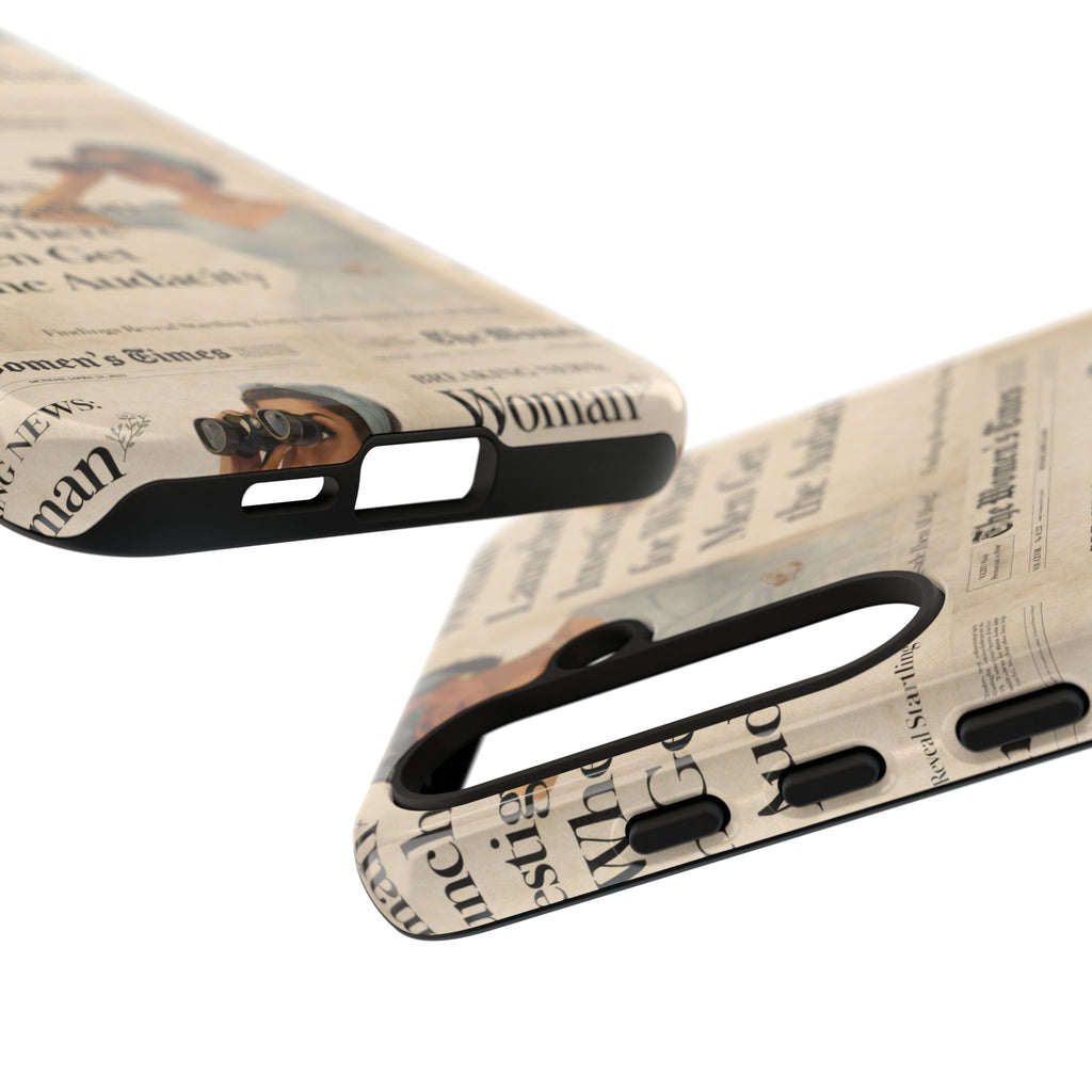 Funny Vintage Sarcastic Women Phone Case | Retro Sarcasm Text Design