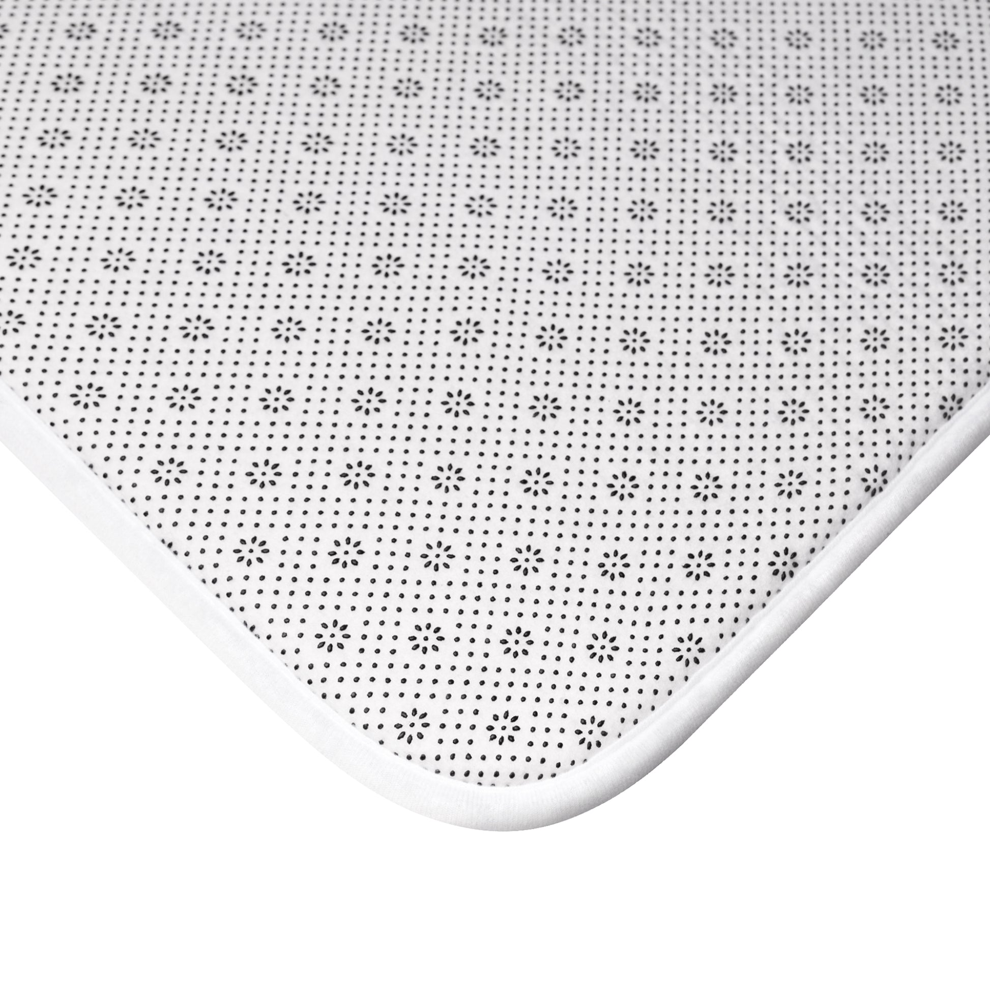 Wildflowers Bright Floral Bathmat – A Soothing Blend of Calming Lavender Flowers to Add Comfort, Beauty, and Serenity to the Most Private Room in Your Home