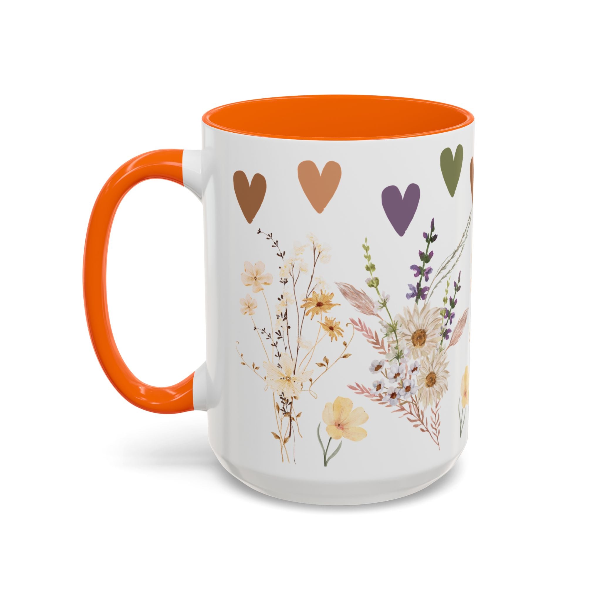 Tasse en céramique Wildflower – Cadeau élégant pour les amateurs de café ou de thé – Parfait pour la fête des mères, les anniversaires et pour ajouter du charme à toute cuisine.