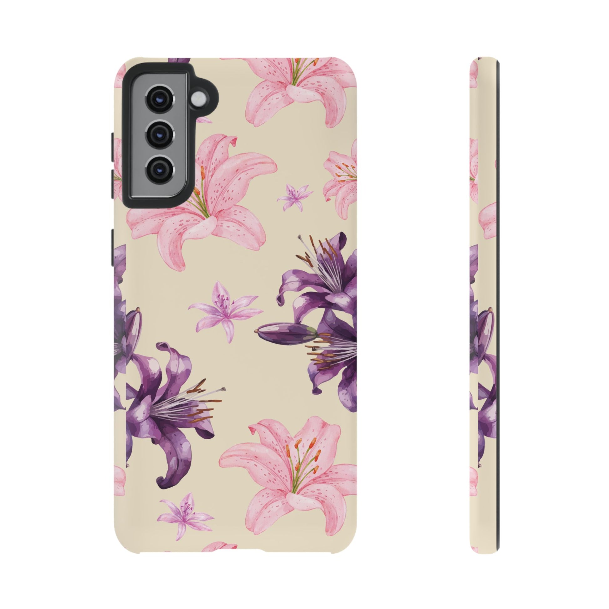 Blooming Tiger Lily Phone Case - Compatible with iPhone, Samsung, and Pixel | Stylish Protective Cover Gift for Her Perfect for Floral Lover