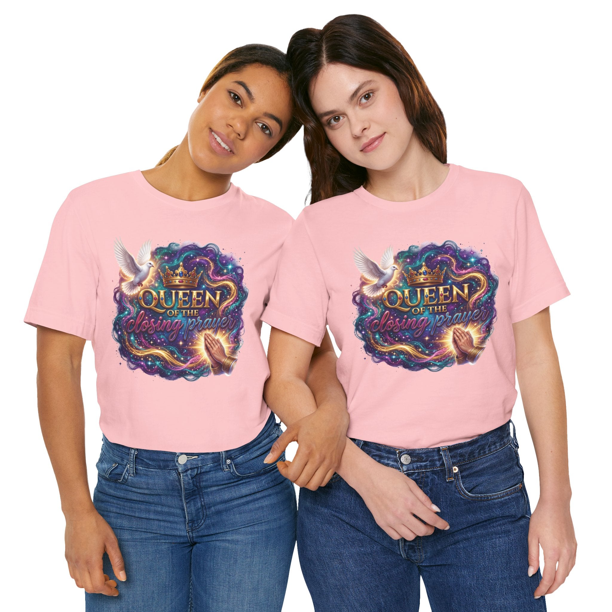 T-shirt chrétien « Reine de la prière finale » | T-shirt d'église amusant pour femme | T-shirt graphique sur le thème de la foi