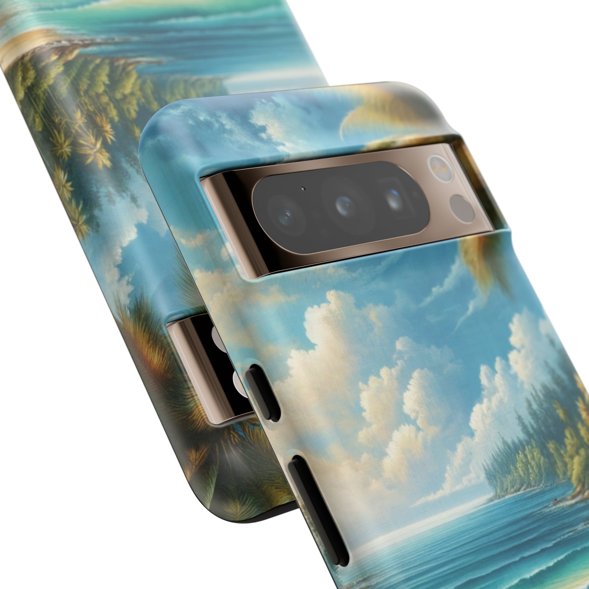 Coastal Serenity Ocean Beach View Protective Phone Case Gift for Her Phone 15, Samsung iPhone Samsung Gift for Her Case iPhone 15, Samsung iPhone Samsung Accessory Gift for Her.