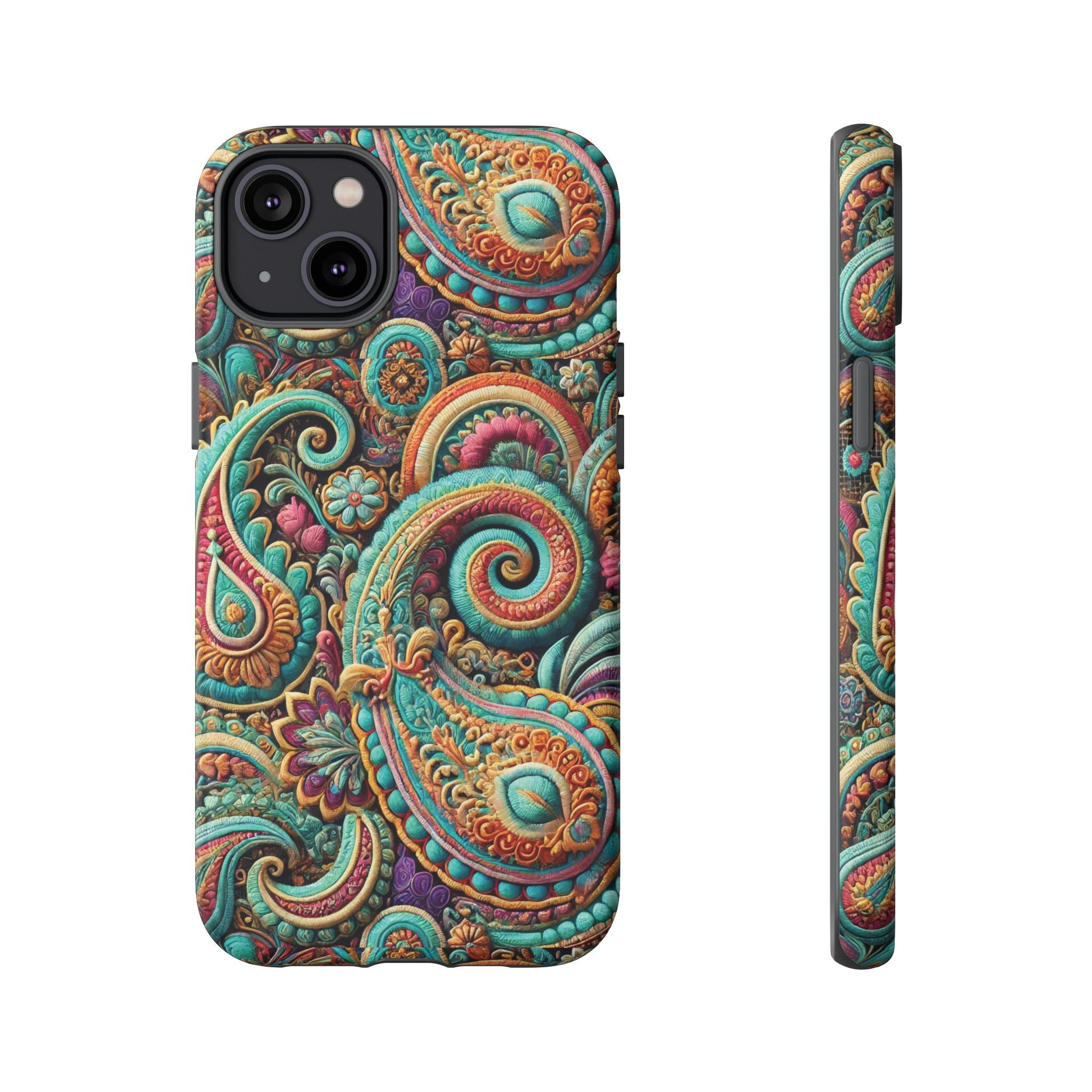 Best Paisley Phone Case Tough, Faithful Phone Cases & Religious iPhone Accessories: Protect Your Device & Show Perfect Gift for Her