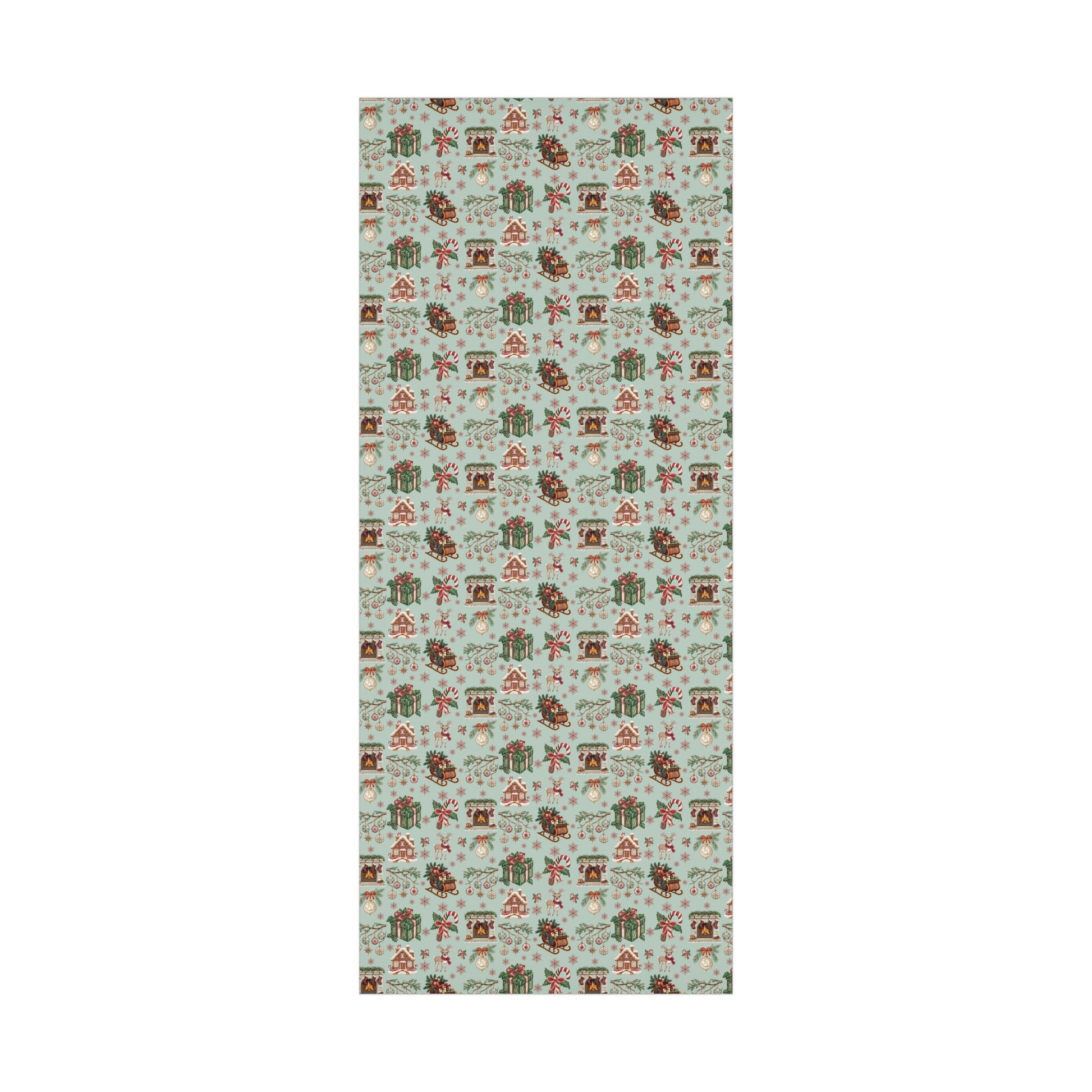 Vintage Christmas Wrapping Paper Festive Holiday Gift Wrap with Retro-Inspired Designs, Perfect for Christmas Presents, Crafting, & Holiday Decor – Premium Quality - MRSBYVALLE