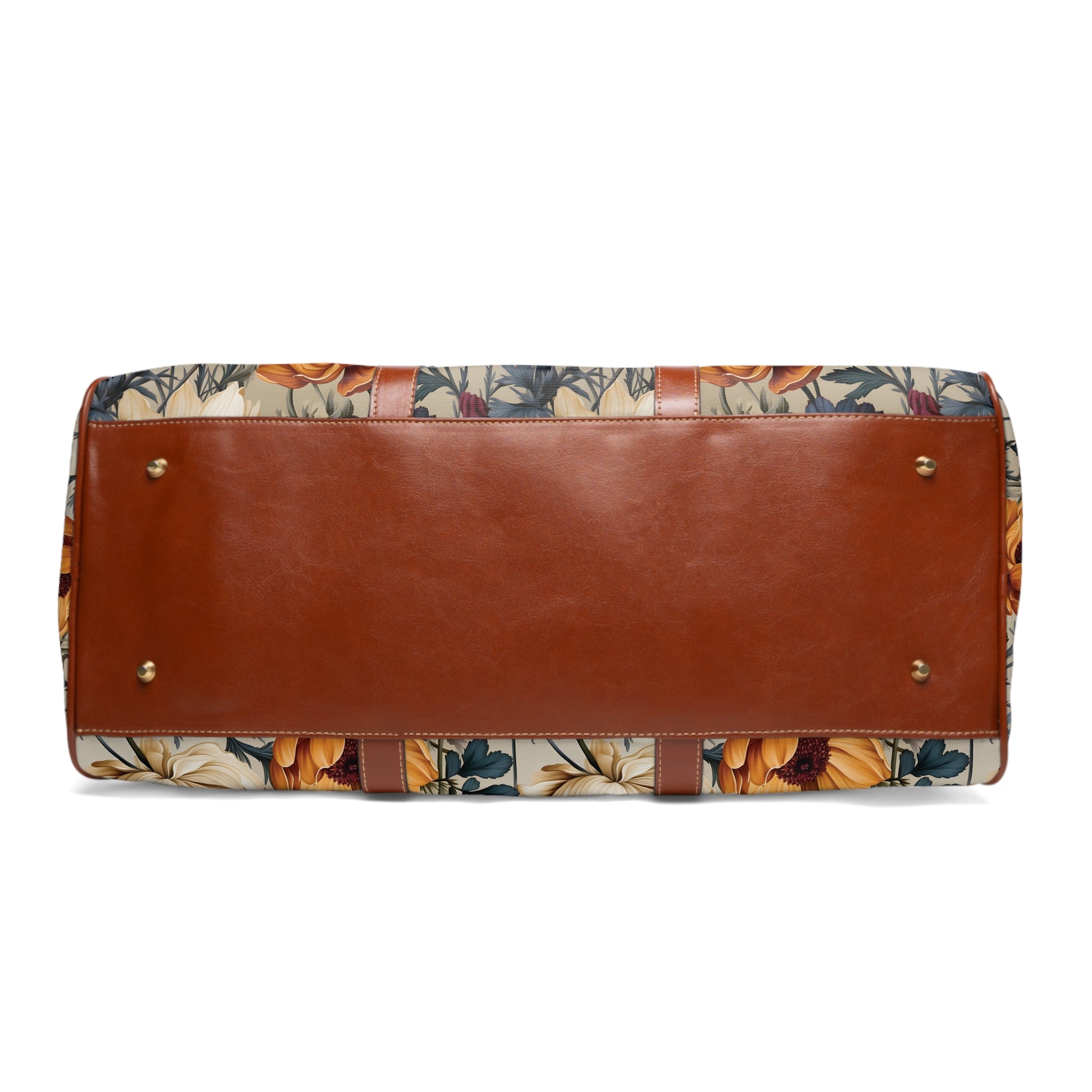 Stylish Waterproof Travel Bag Winter Floral in Navy, Amethyst, White Durable Versatile for Travel, Gym, and Everyday Adventures | Shop the Perfect All-Season Bag Perfect for Adventurers - MRSBYVALLE