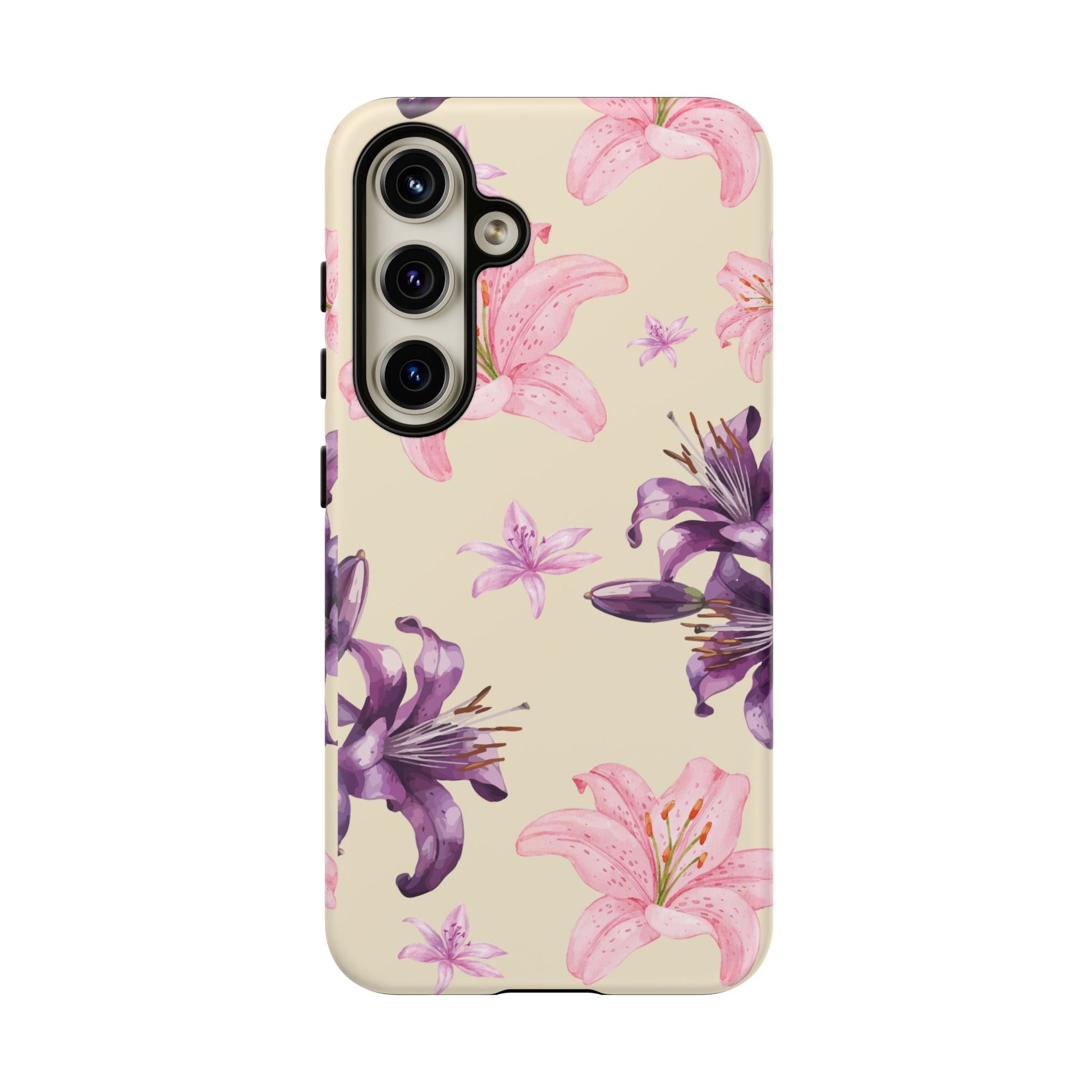 Blooming Tiger Lily Phone Case - Compatible with iPhone, Samsung, and Pixel | Stylish Protective Cover Gift for Her Perfect for Floral Lover
