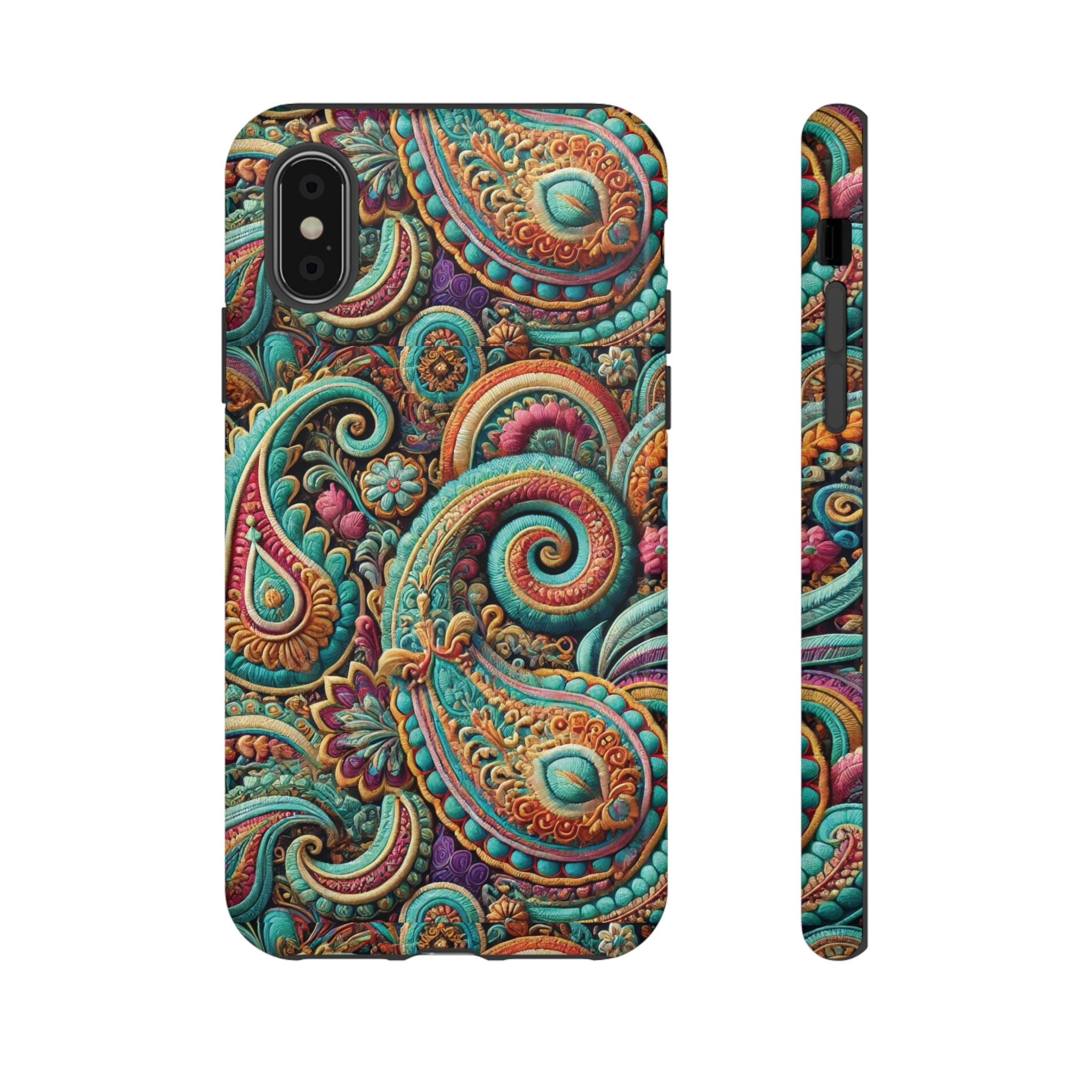 Best Paisley Phone Case Tough, Faithful Phone Cases & Religious iPhone Accessories: Protect Your Device & Show Perfect Gift for Her