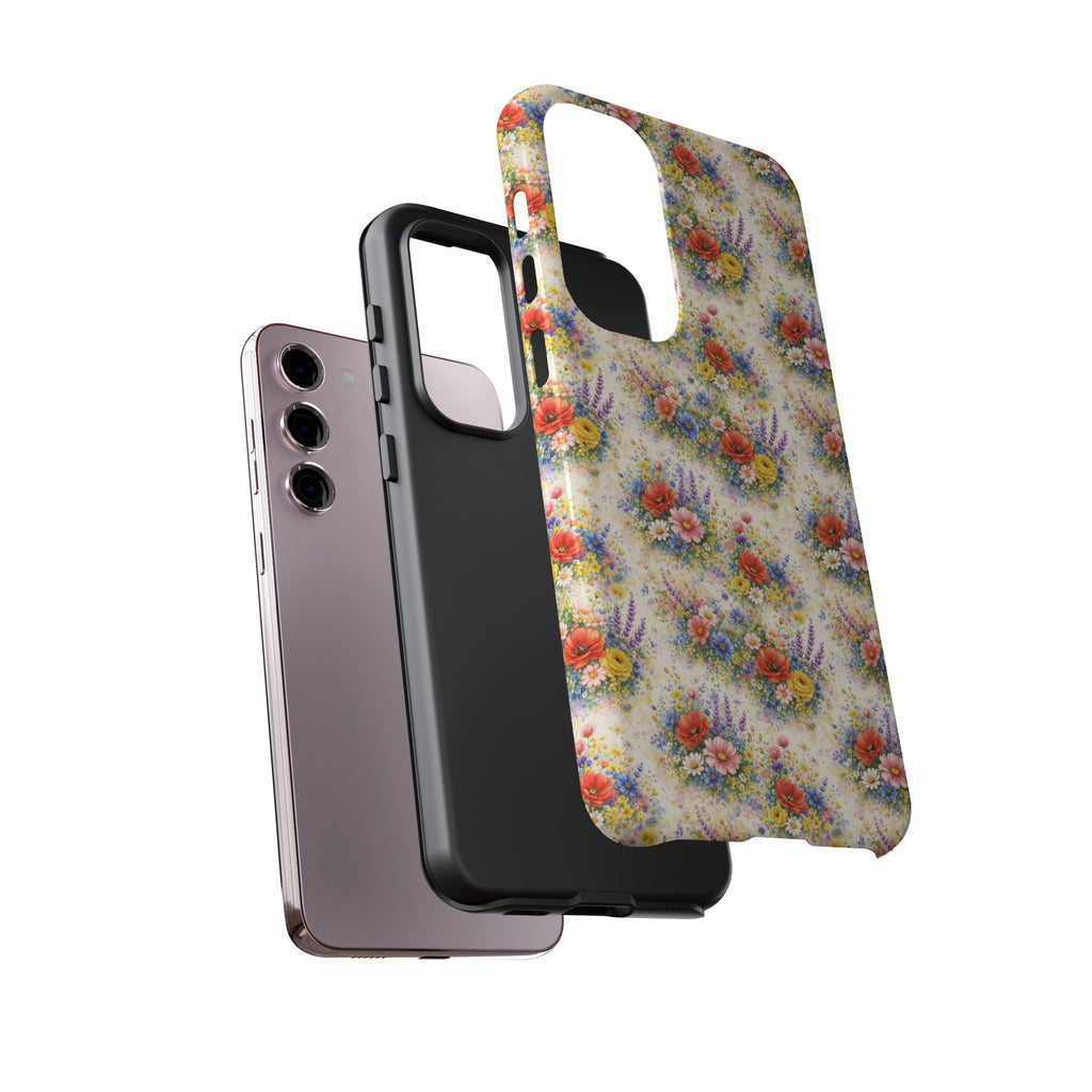 Watercolor Wildflowers Phone Case — Tough Cases