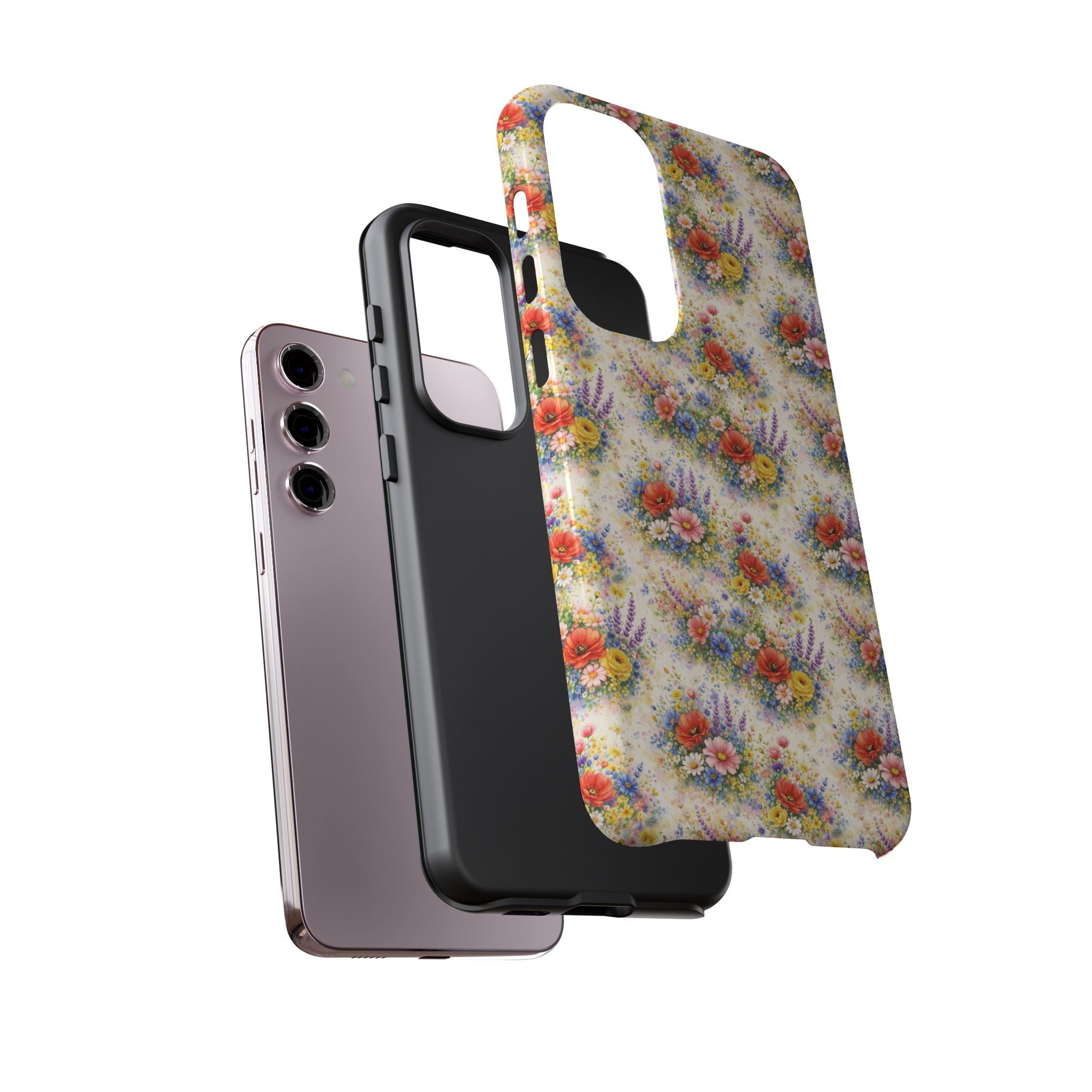 Watercolor Wildflowers Phone Case — Tough Cases