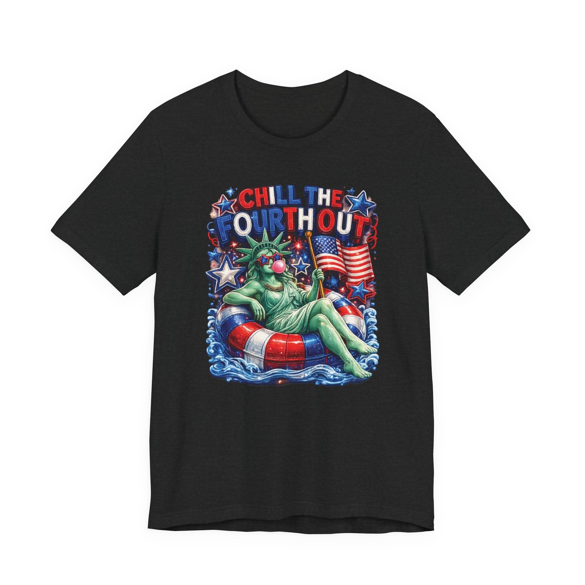 T-shirt amusant CHILL the Fourth UP – T-shirt patriotique pour le 4 juillet