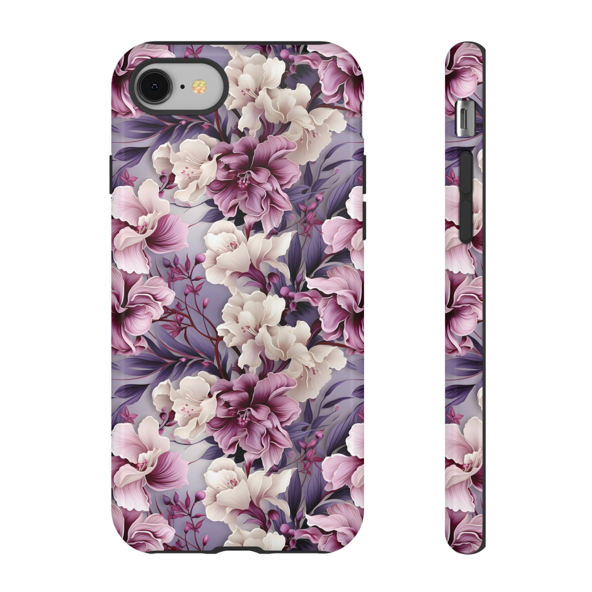 Lavender Flowers Protective Phone Case Gift for Her Phone 15, Samsung iPhone Samsung Gift for Her Case iPhone 15, Samsung